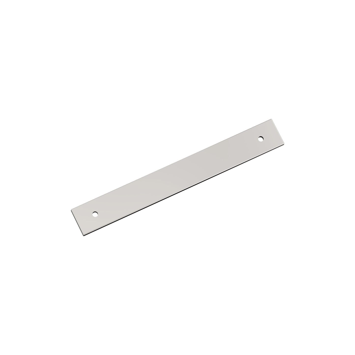 Amerock Ladera Backplate - 6-5/16 inch (160mm) CTC - Polished Nickel
