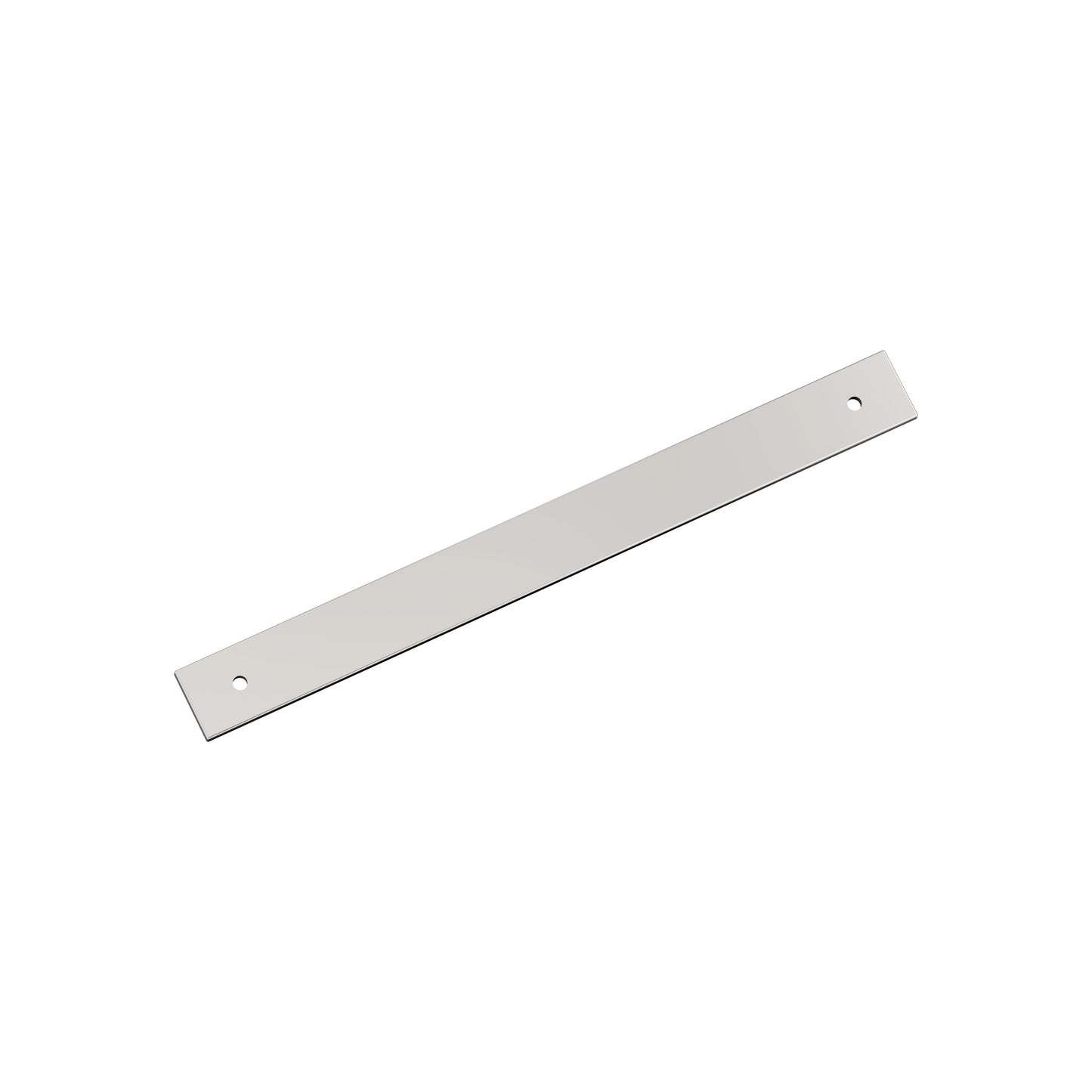 Amerock Ladera Backplate - 8-13/16 inch (224mm) CTC - Polished Nickel