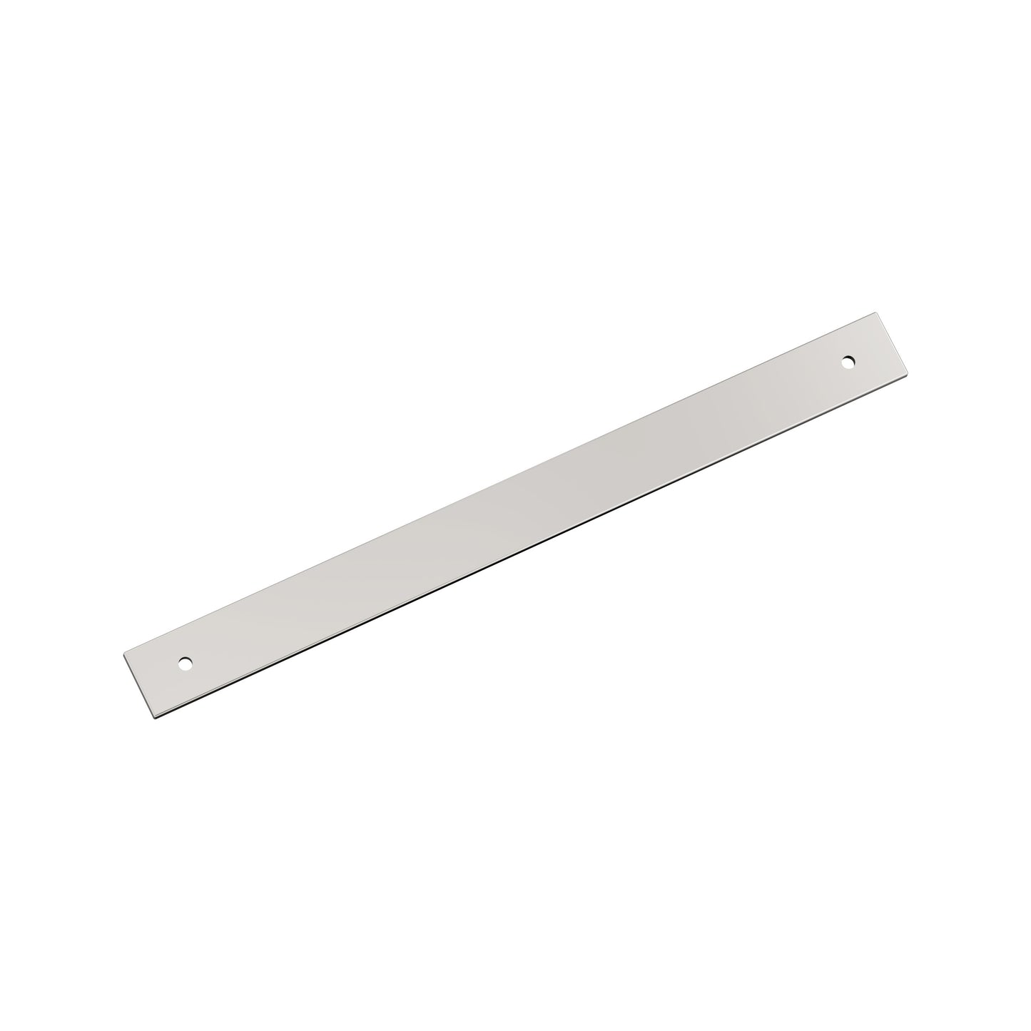Amerock Ladera Backplate - 10-1/16 inch (256mm) CTC - Polished Nickel