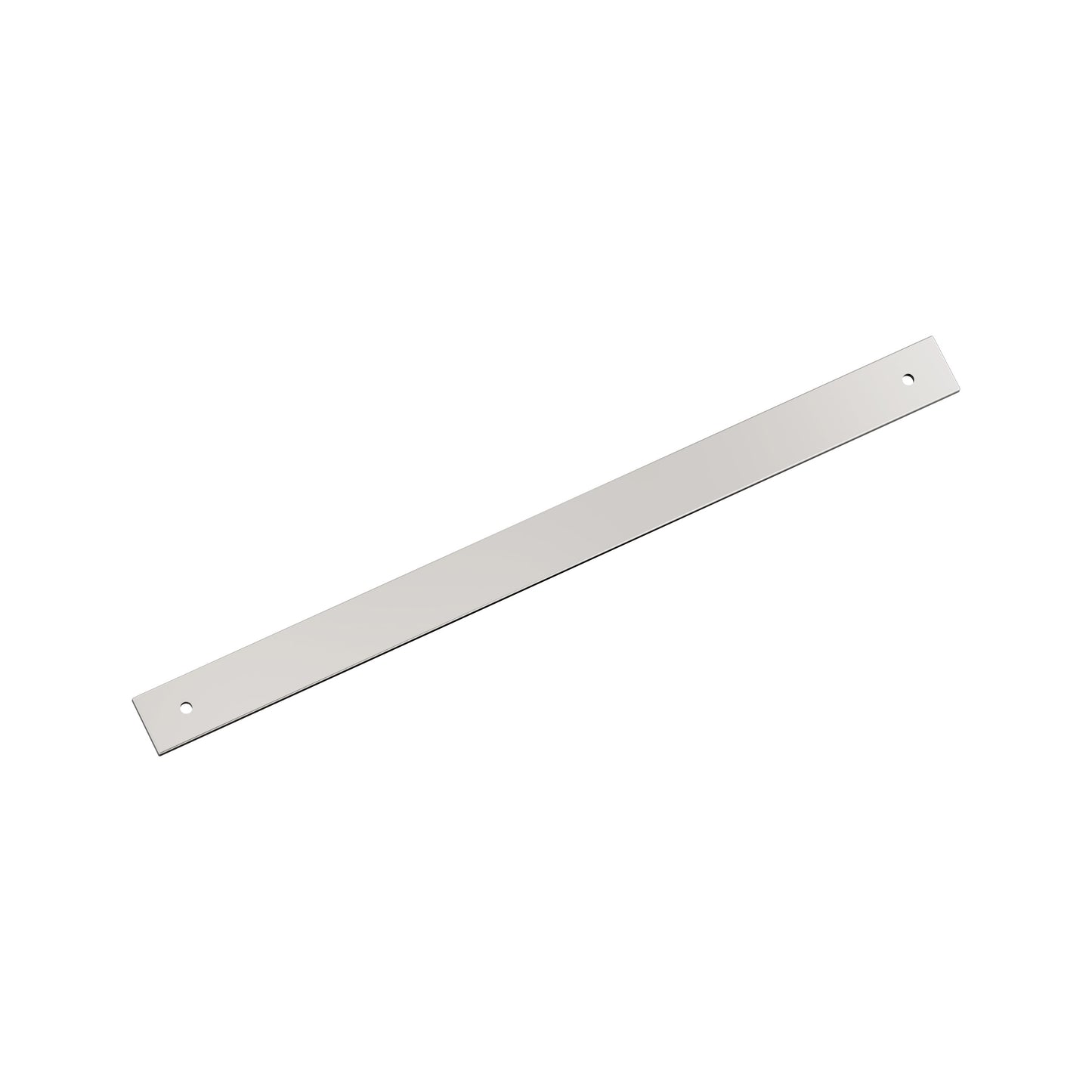 Amerock Ladera Backplate - 12-5/8 inch (320mm) CTC - Polished Nickel