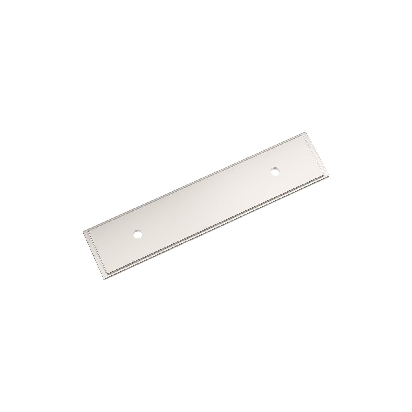 Amerock Maymont Backplate - 3 inch (76mm) CTC - Polished Nickel