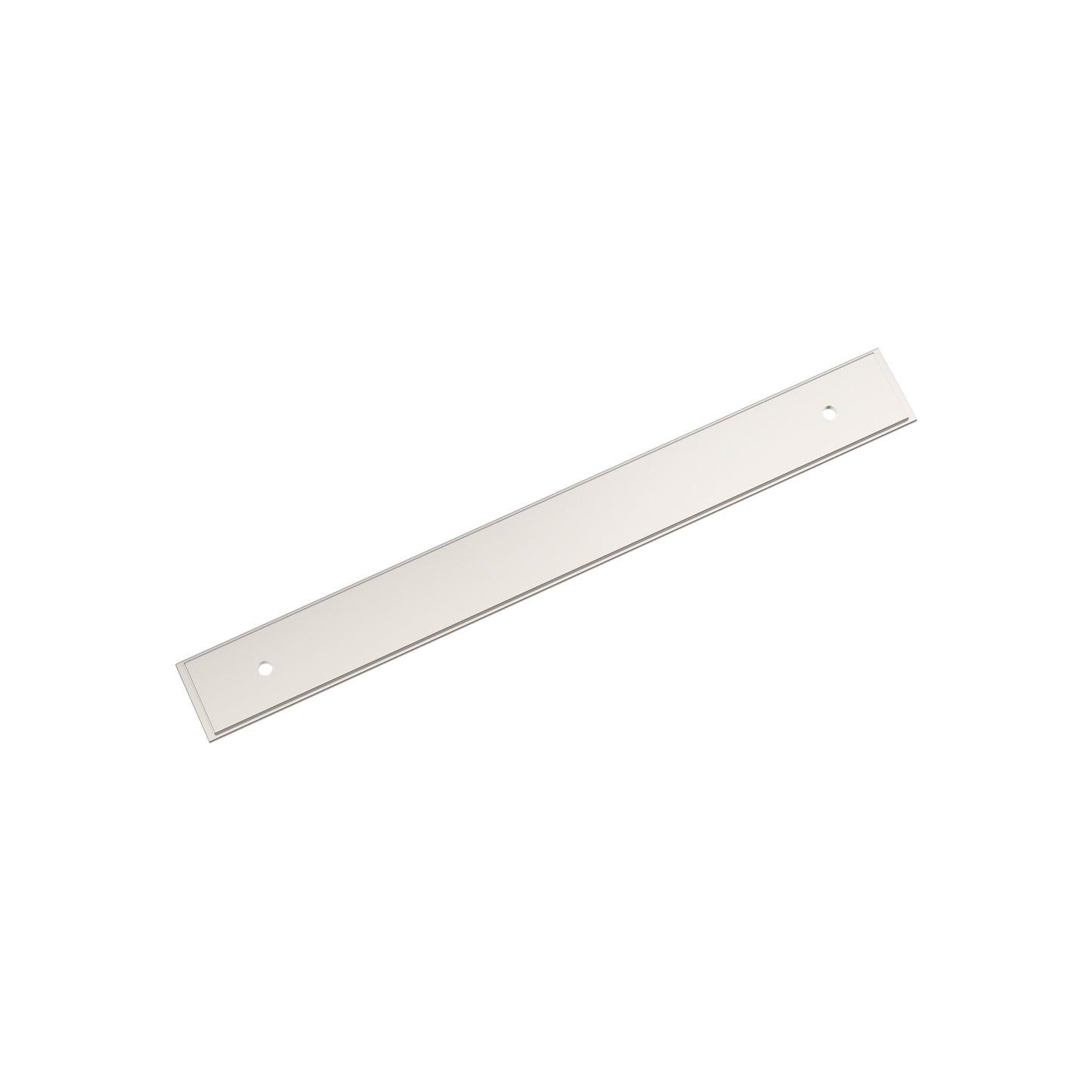 Amerock Maymont Backplate - 7-9/16 inch (192mm) CTC - Polished Nickel