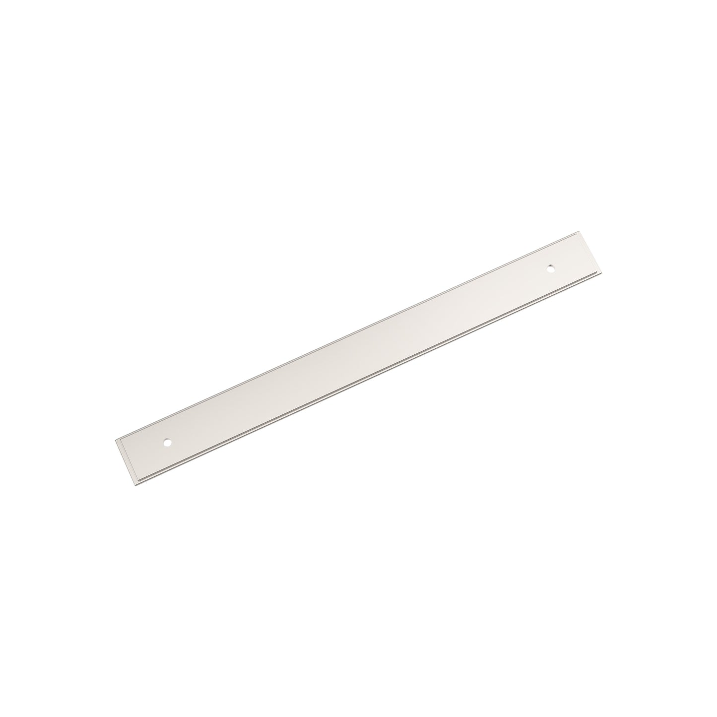 Amerock Maymont Backplate - 8-13/16 inch (224mm) CTC - Polished Nickel