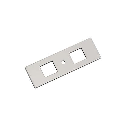 Amerock Medora Cabinet Backplate - Polished Nickel