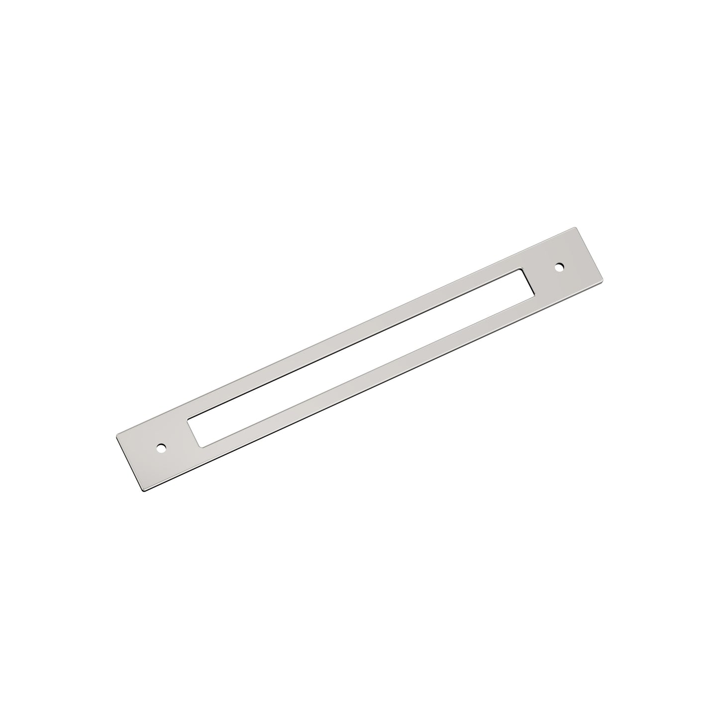 Amerock Medora Backplate - 8-13/16 inch (224mm) CTC - Polished Nickel