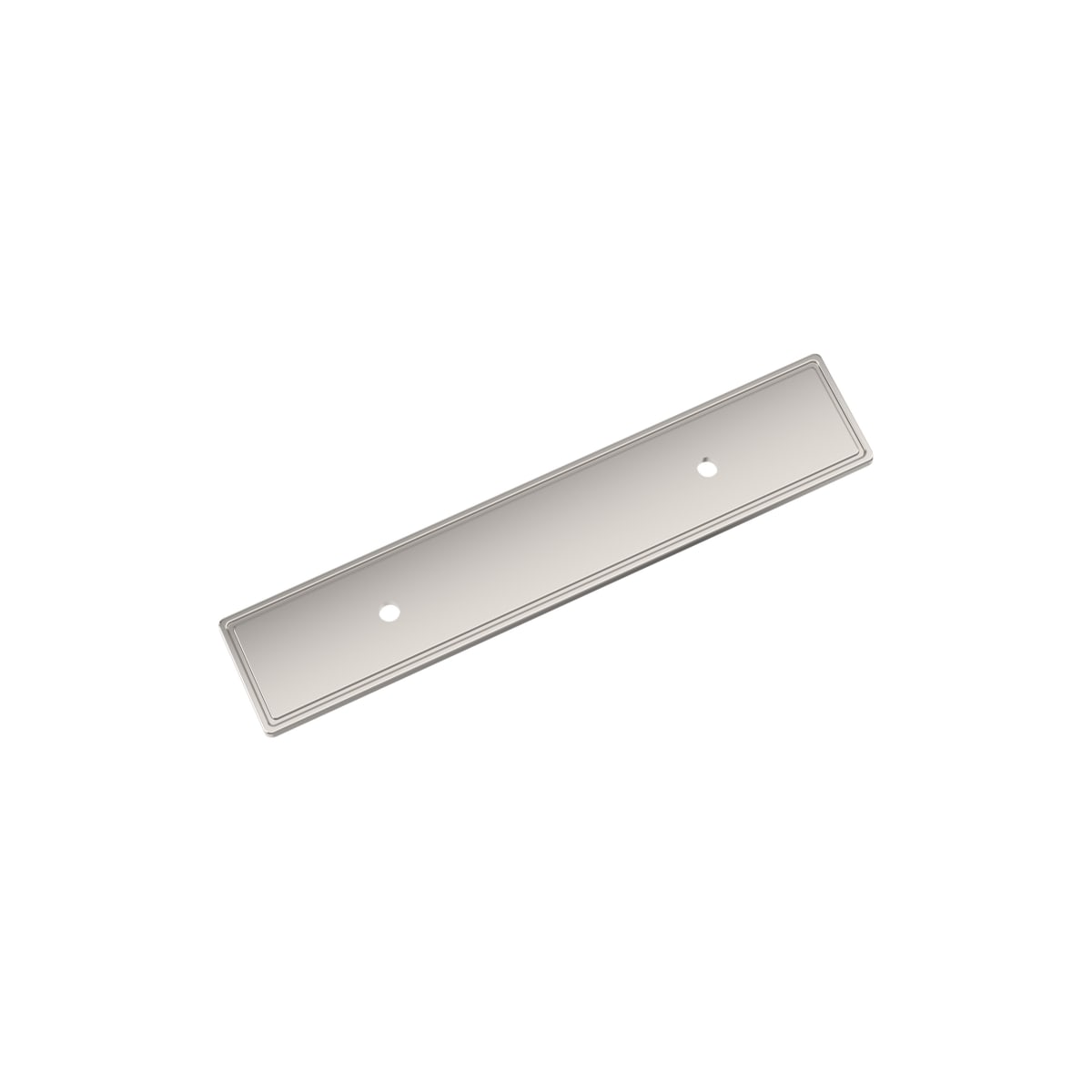 Amerock Thoreau Cabinet Backplate - Polished Nickel