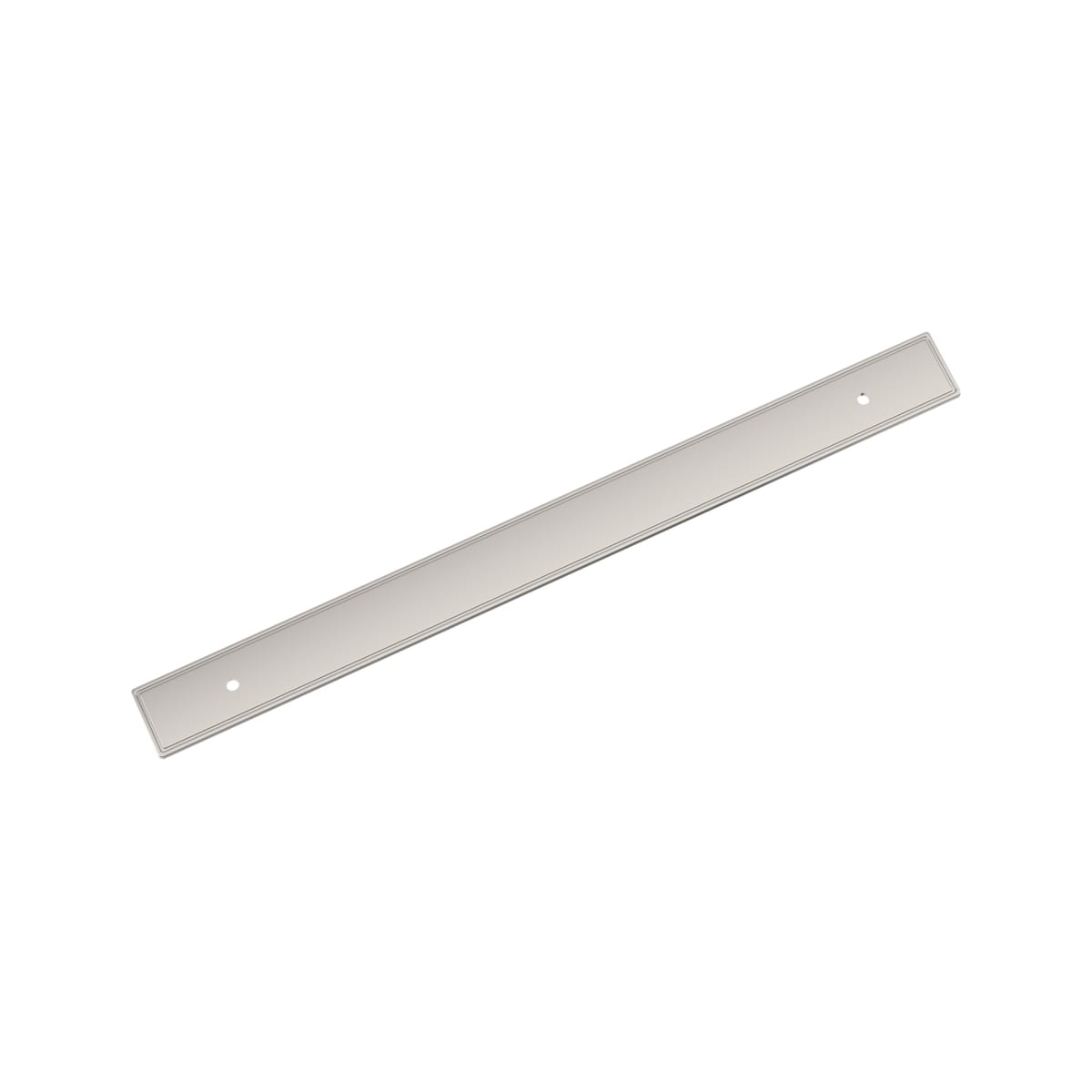 Amerock Thoreau Cabinet Backplate - Polished Nickel