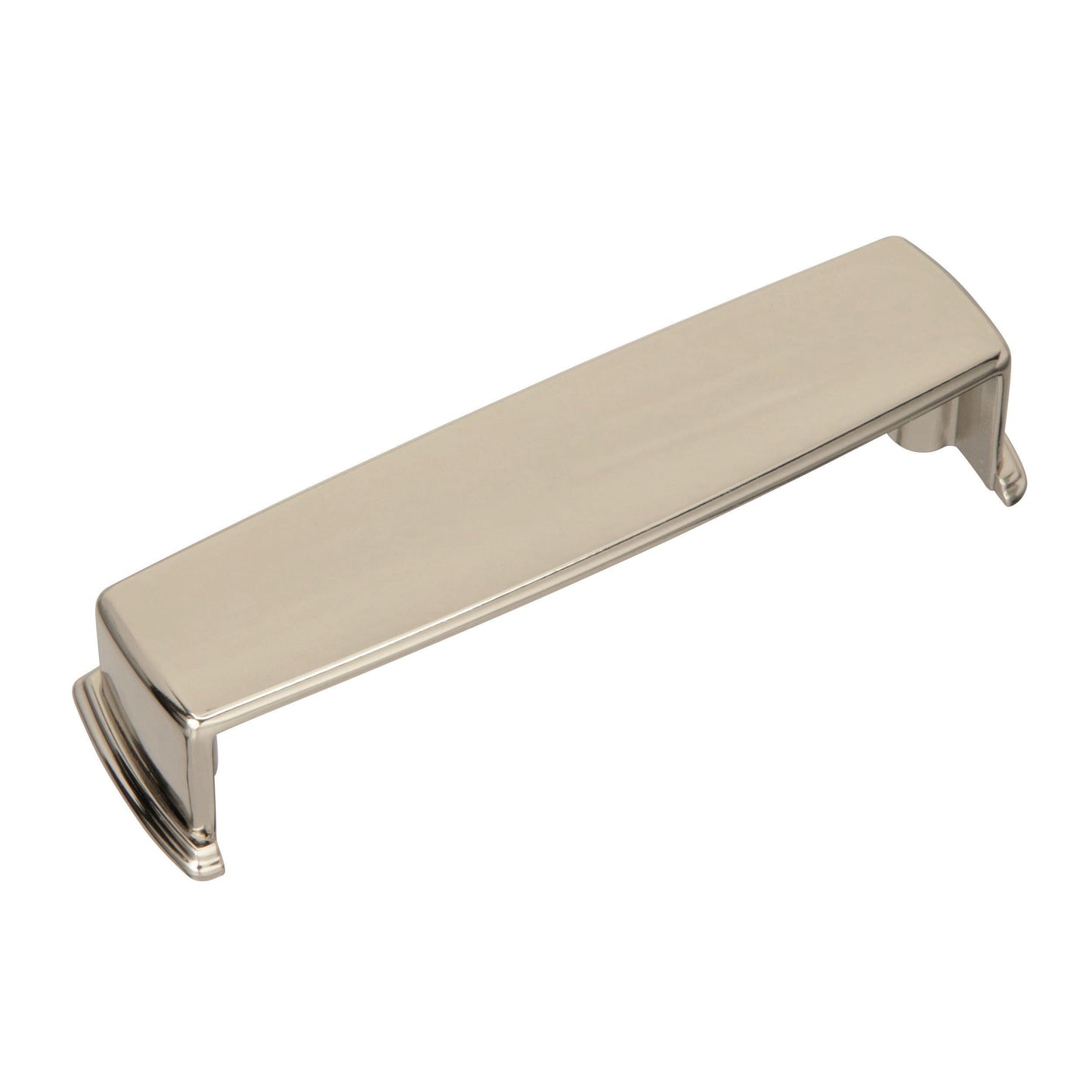 Amerock Kane Cup Pull - 3-3/4 inch (96mm) CTC - Polished Nickel