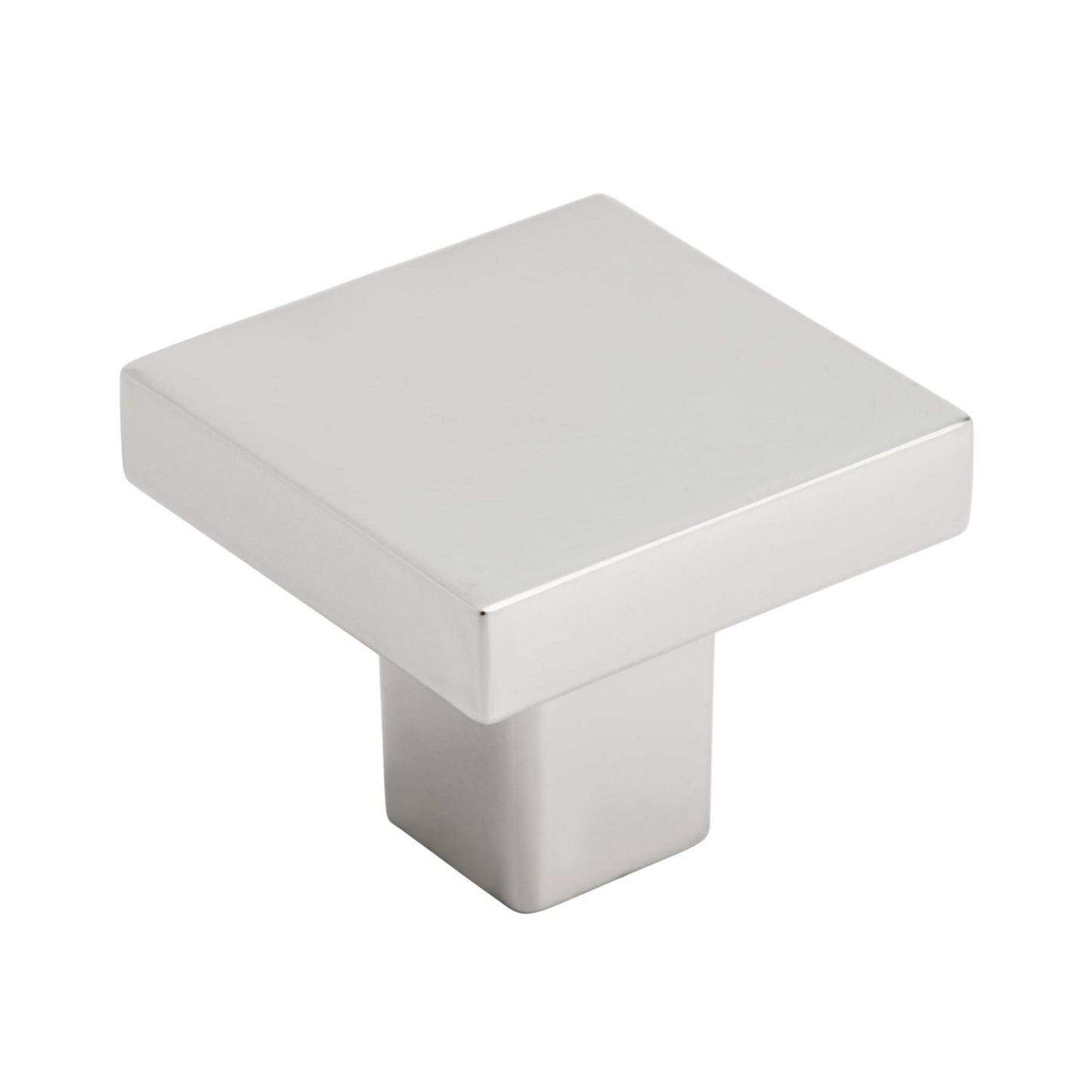 Amerock Monument Knob - 1-3/16 inch (30mm) Length - Polished Nickel