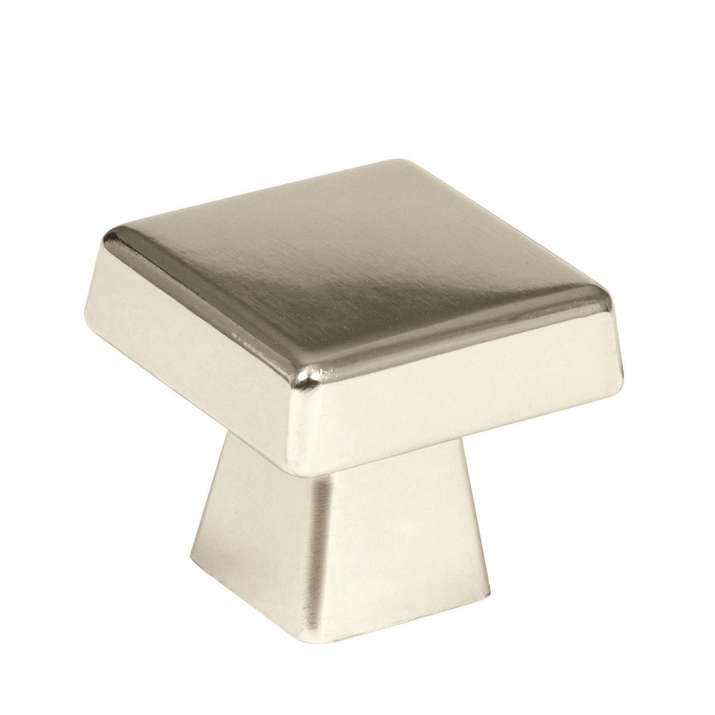 Amerock Blackrock Knob - 1-1/2 inch (38mm) Length - Polished Nickel