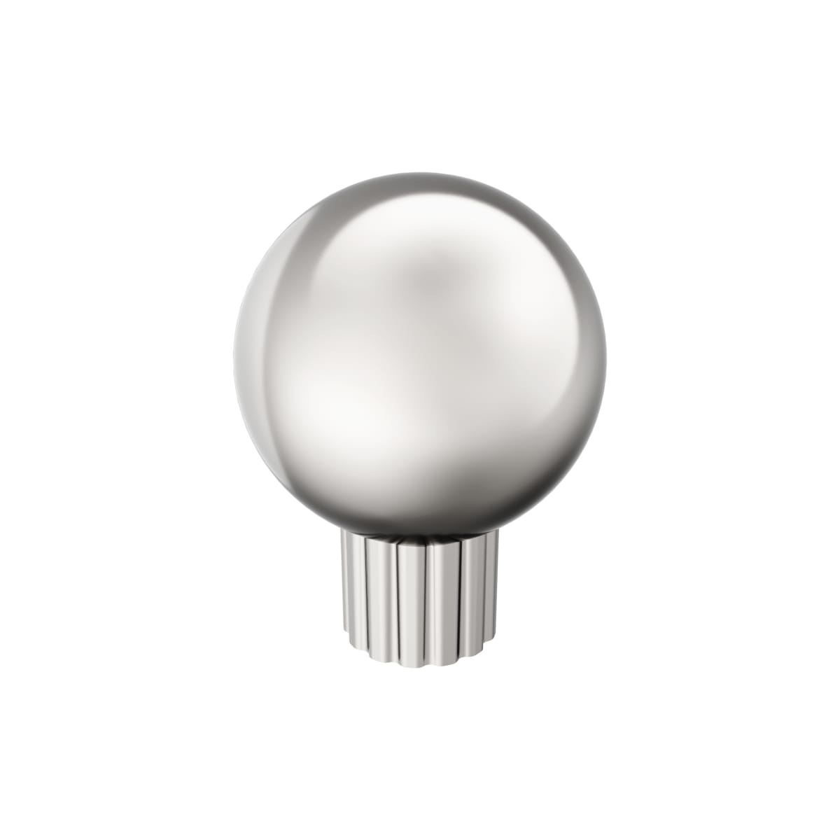 Amerock Cowrie Cabinet Knob - Polished Nickel