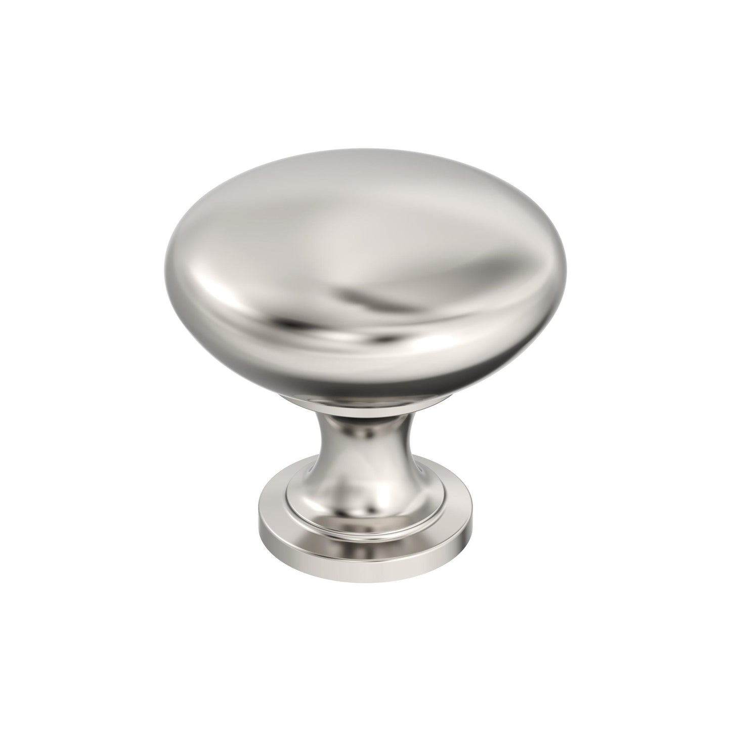 Amerock Edona Knob - 1-1/4 inch (32mm) Diameter - Polished Nickel