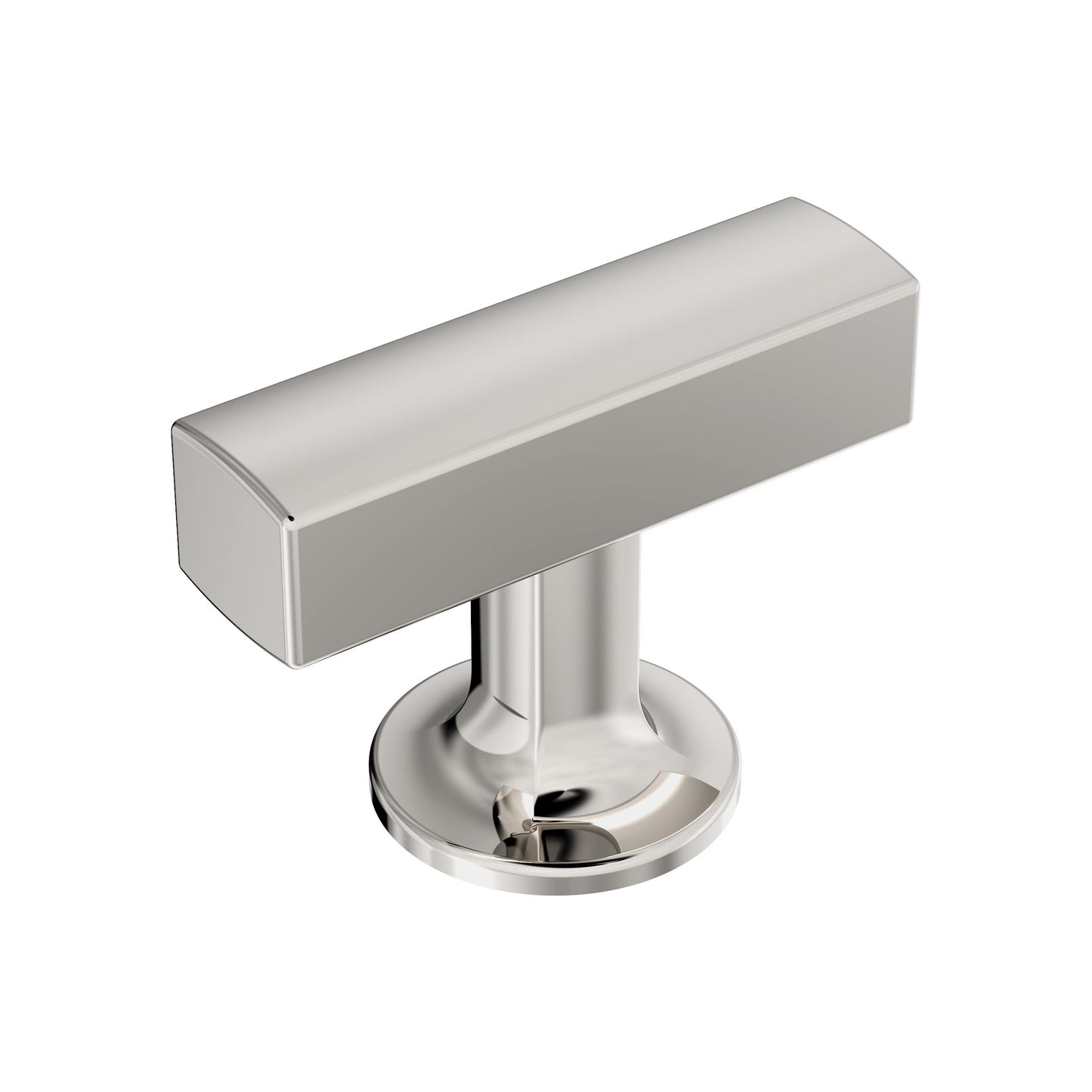Amerock Everett Knob - 1-3/4 inch (44mm) Length - Polished Nickel