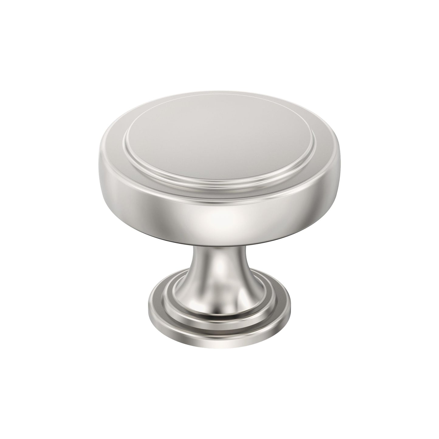 Amerock Exceed Knob - 1-3/8 inch (35mm) Diameter - Polished Nickel