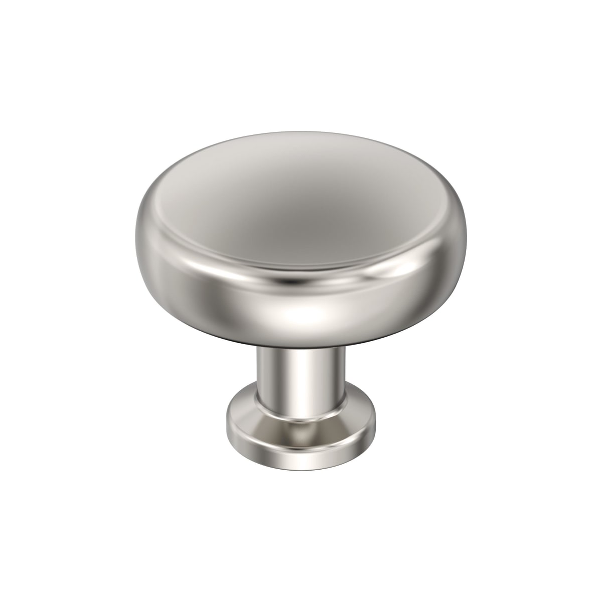 Amerock Factor Cabinet Knob - Polished Nickel