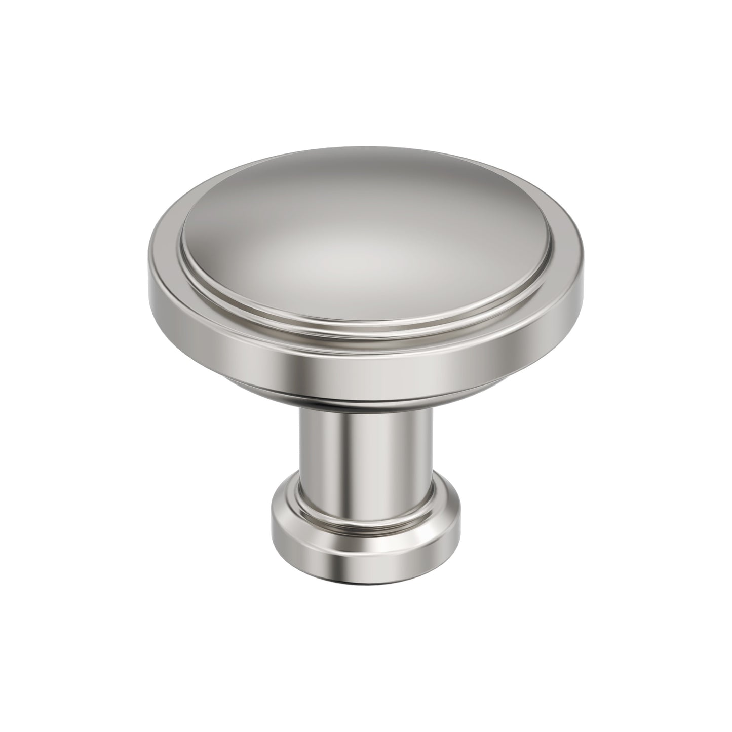 Amerock Faircrest Knob - 1-1/4 inch (32mm) Diameter - Polished Nickel