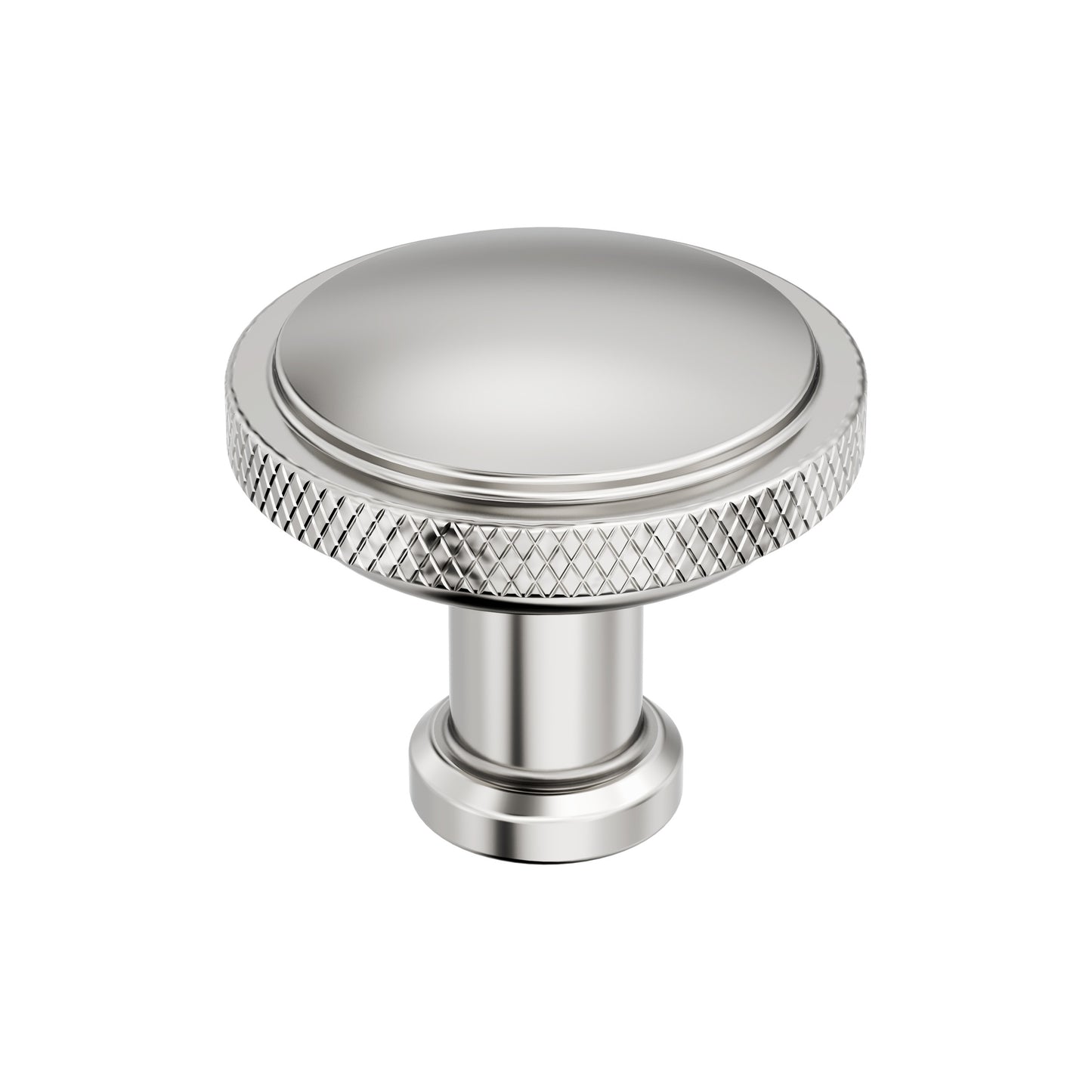 Amerock Faraday Knob - 1-1/4 inch (32mm) Diameter - Polished Nickel