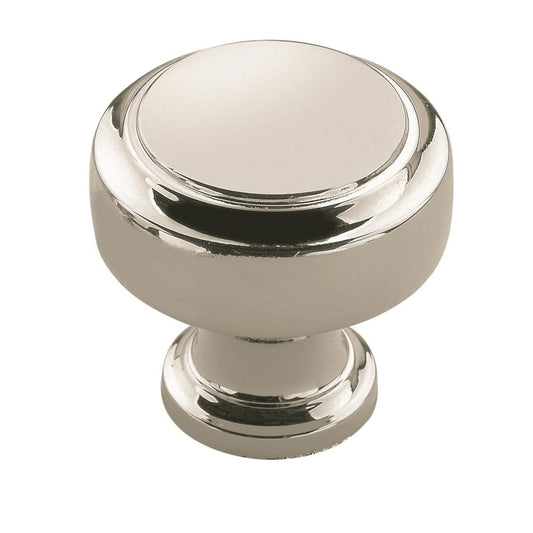 Amerock Highland Ridge Cabinet Knob - Polished Nickel