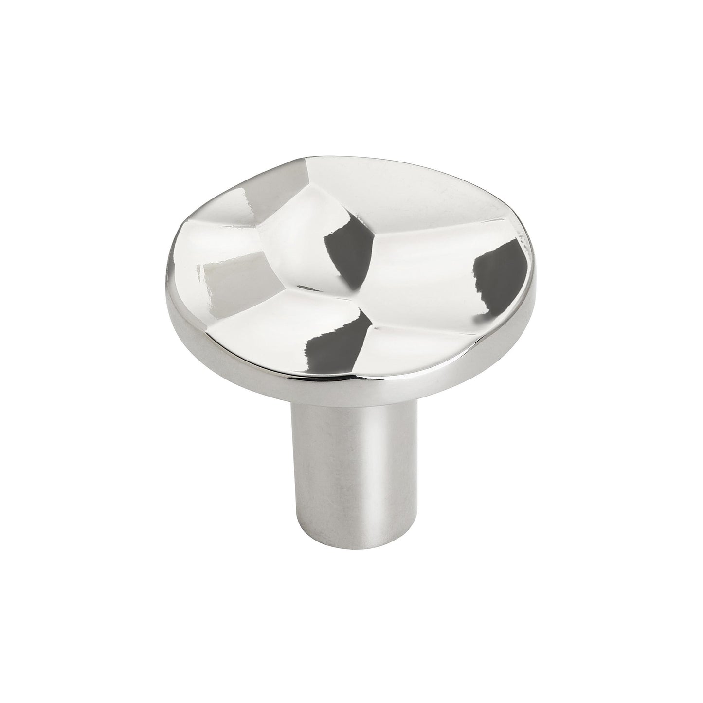 Amerock Kamari Knob - 1-3/16 inch (30mm) Diameter - Polished Nickel
