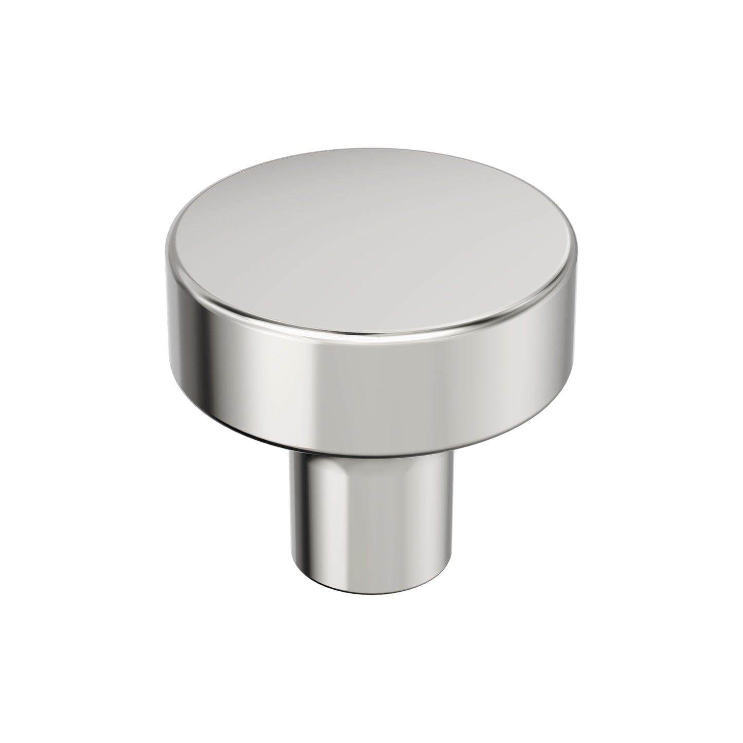 Amerock Merced Knob - 1-1/4 inch (32mm) Diameter - Polished Nickel