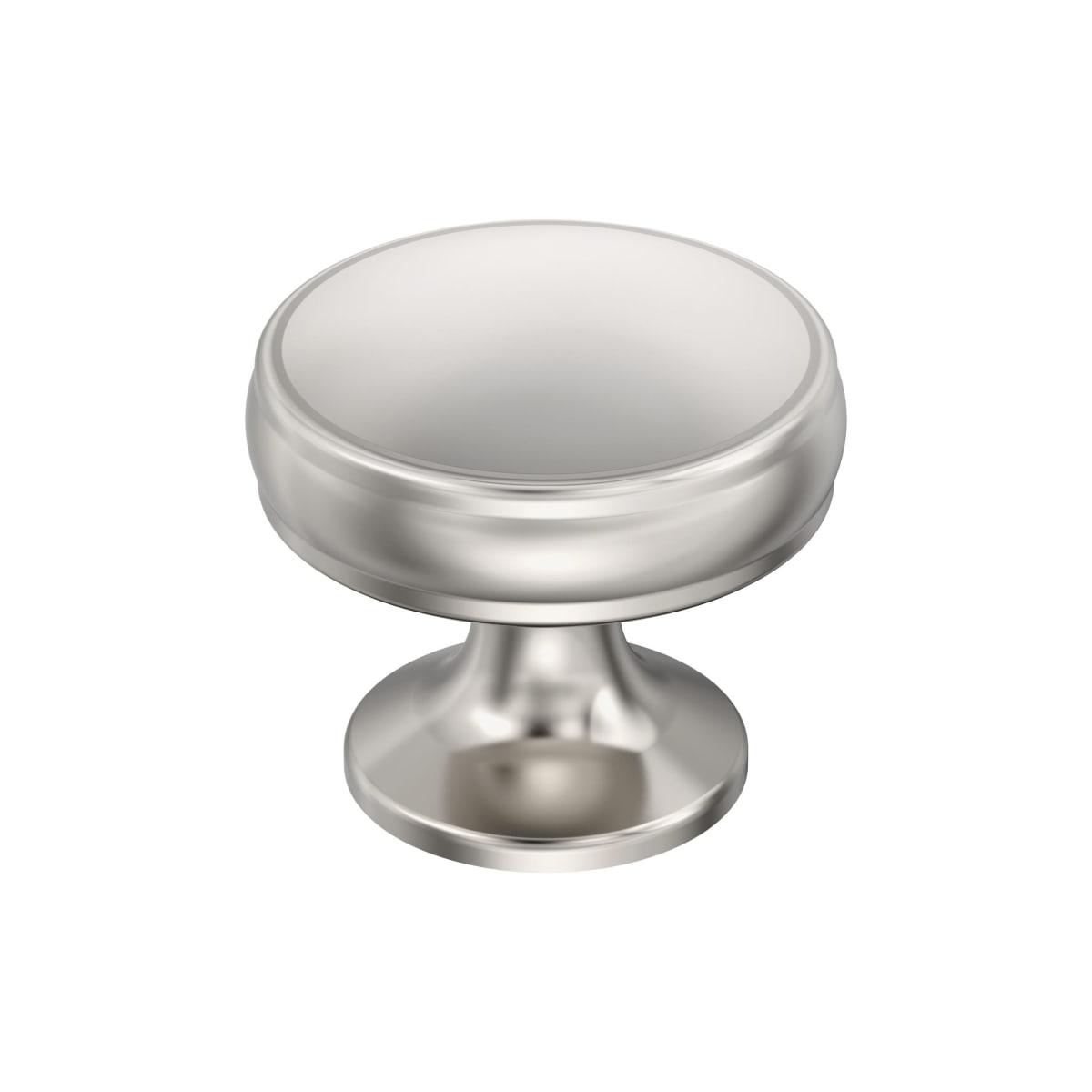 Amerock Renown Cabinet Knob - Polished Nickel