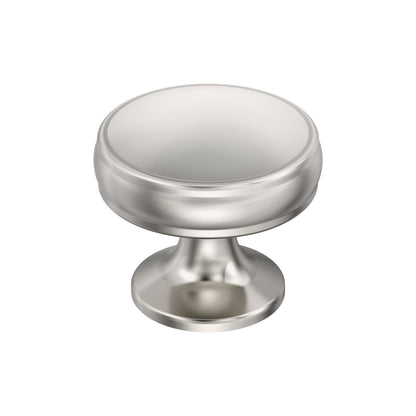 Amerock Renown Cabinet Knob - Polished Nickel