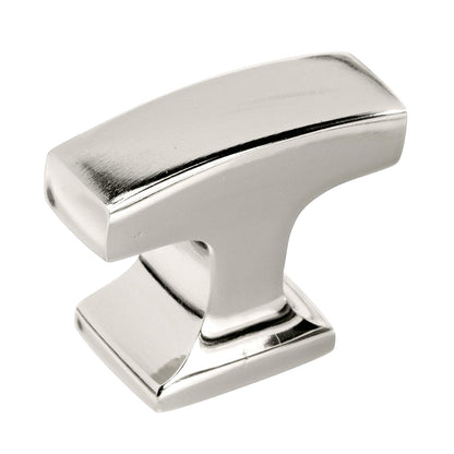 Amerock Westerly Cabinet Knob - Polished Nickel