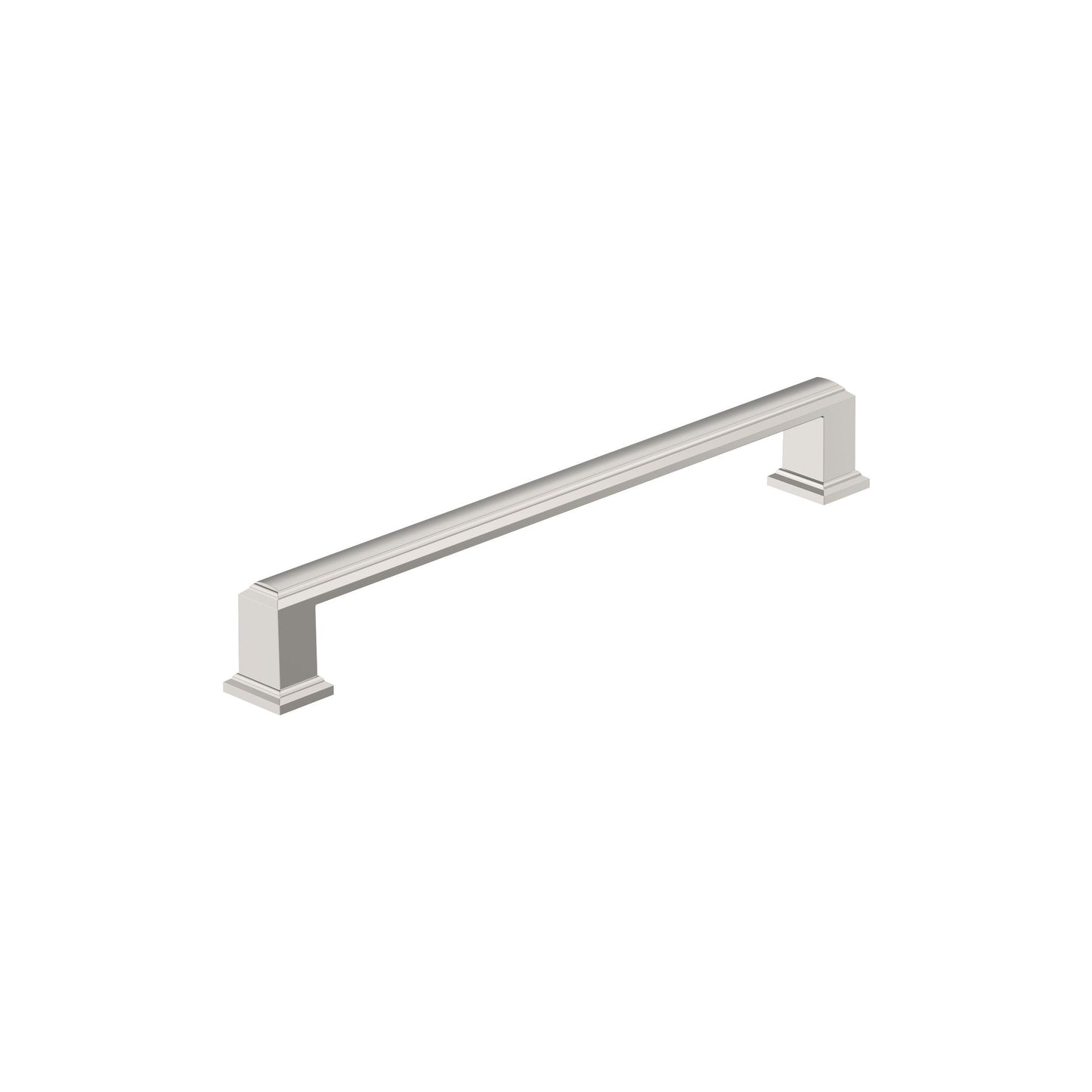Amerock Appoint Pull - 7-9/16 inch (192mm) CTC - Polished Nickel