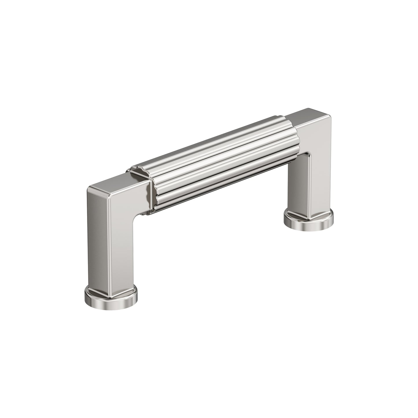 Amerock Ballard Pull - 3 inch (76mm) CTC - Polished Nickel