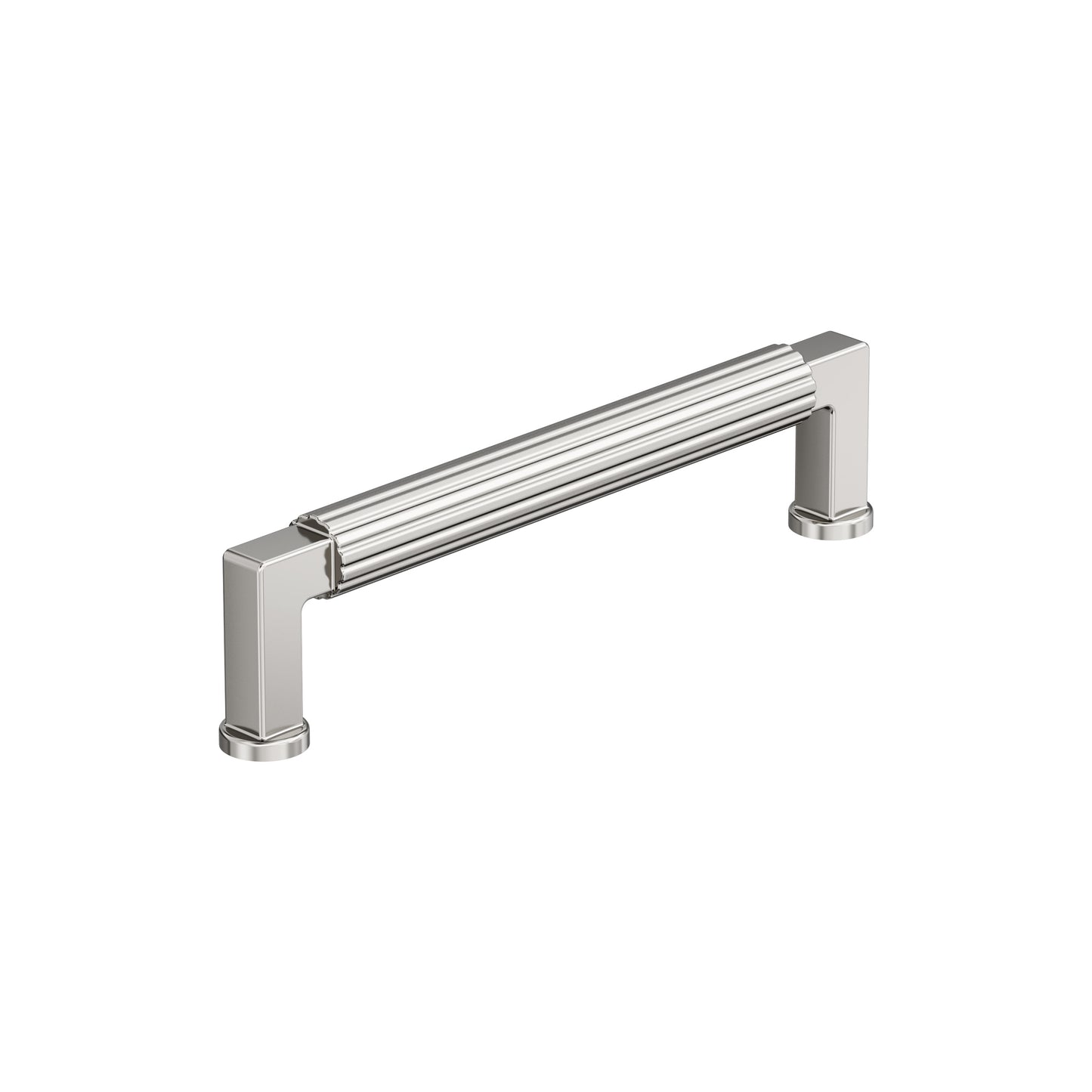 Amerock Ballard Pull - 5-1/16 inch (128mm) CTC - Polished Nickel