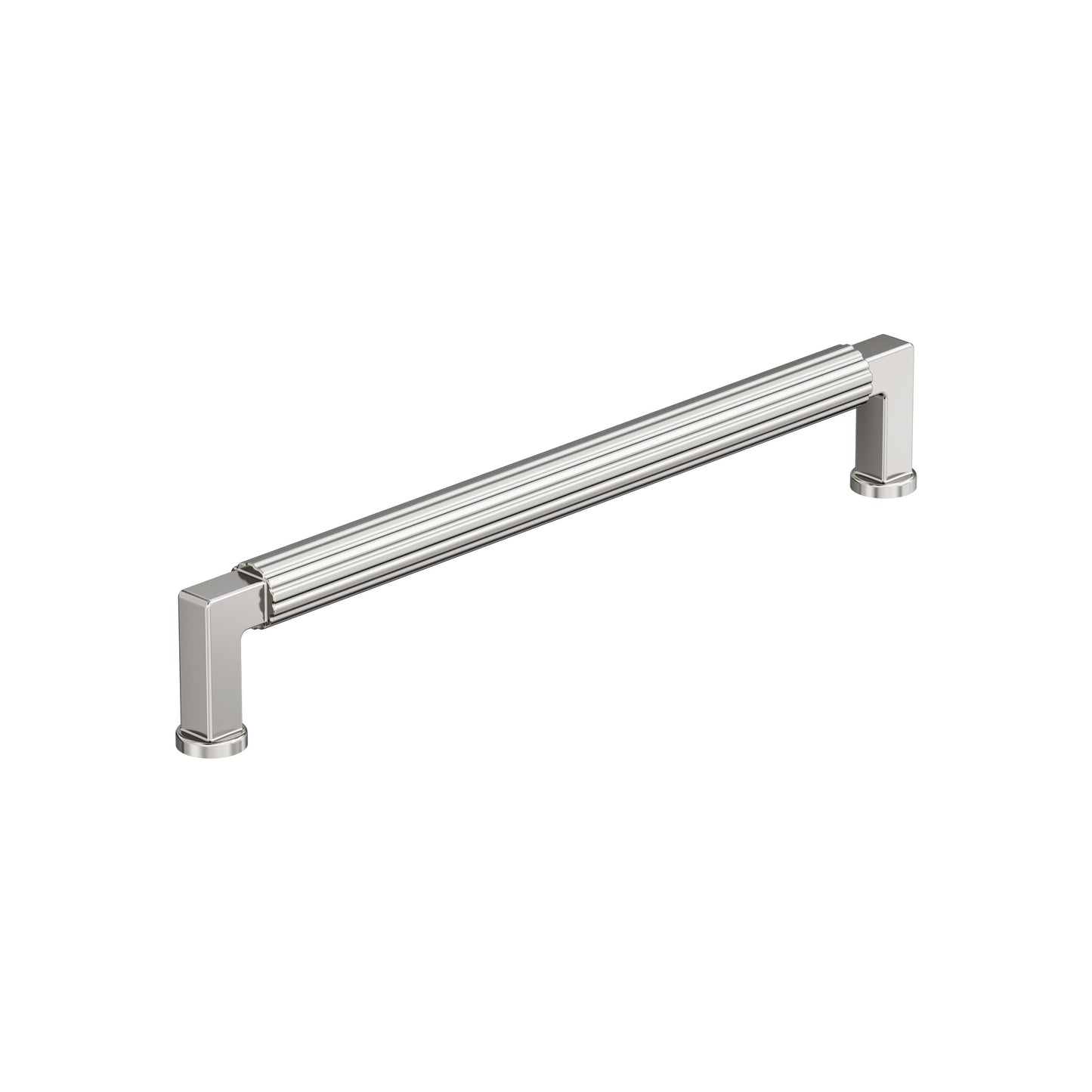Amerock Ballard Pull - 7-9/16 inch (192mm) CTC - Polished Nickel