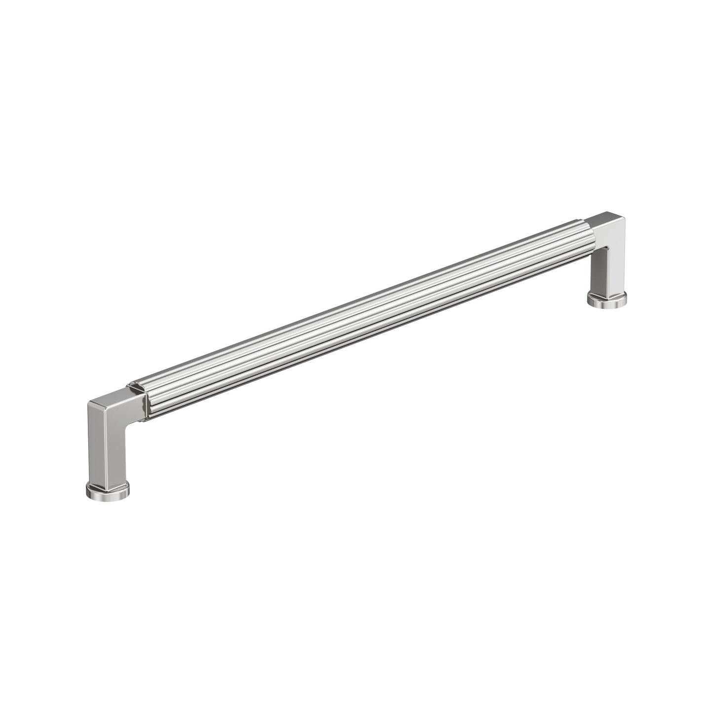 Amerock Ballard Pull - 10-1/16 inch (256mm) CTC - Polished Nickel