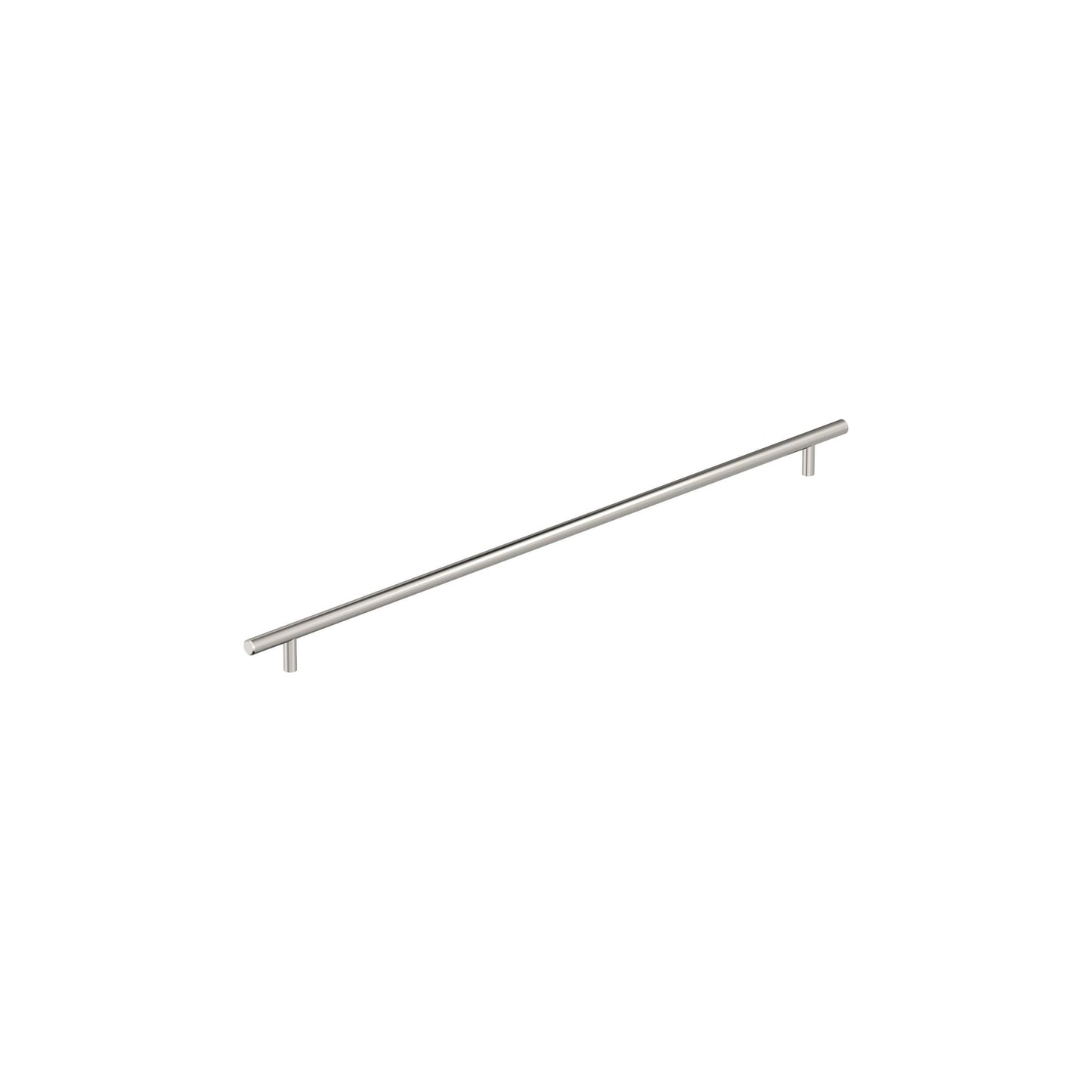 Amerock Bar Pulls Pull - 21-7/16 inch (544mm) CTC - Polished Nickel