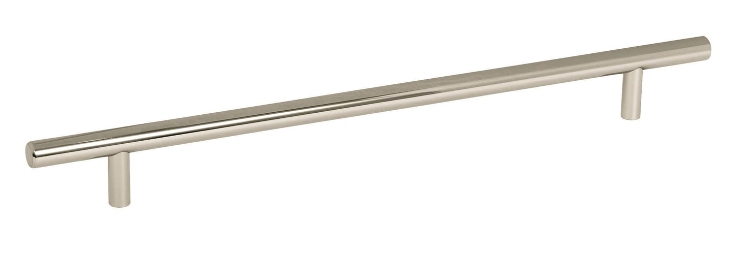 Amerock Bar Pulls Pull - 10-1/16 inch (256mm) CTC - Polished Nickel