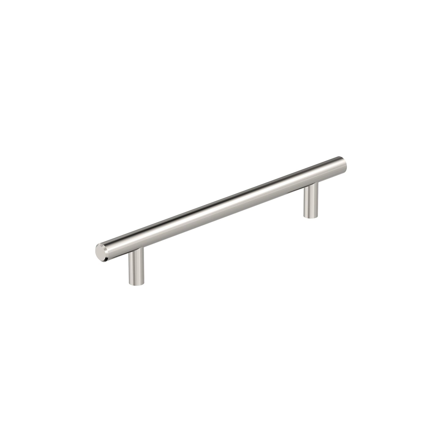 Amerock Bar Pulls Pull - 6-5/16 inch (160mm) CTC - Polished Nickel