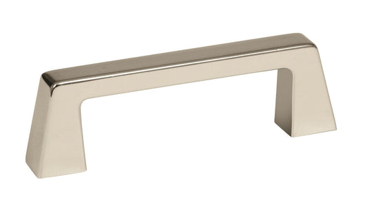 Amerock Blackrock Pull - 3 inch (76mm) CTC - Polished Nickel