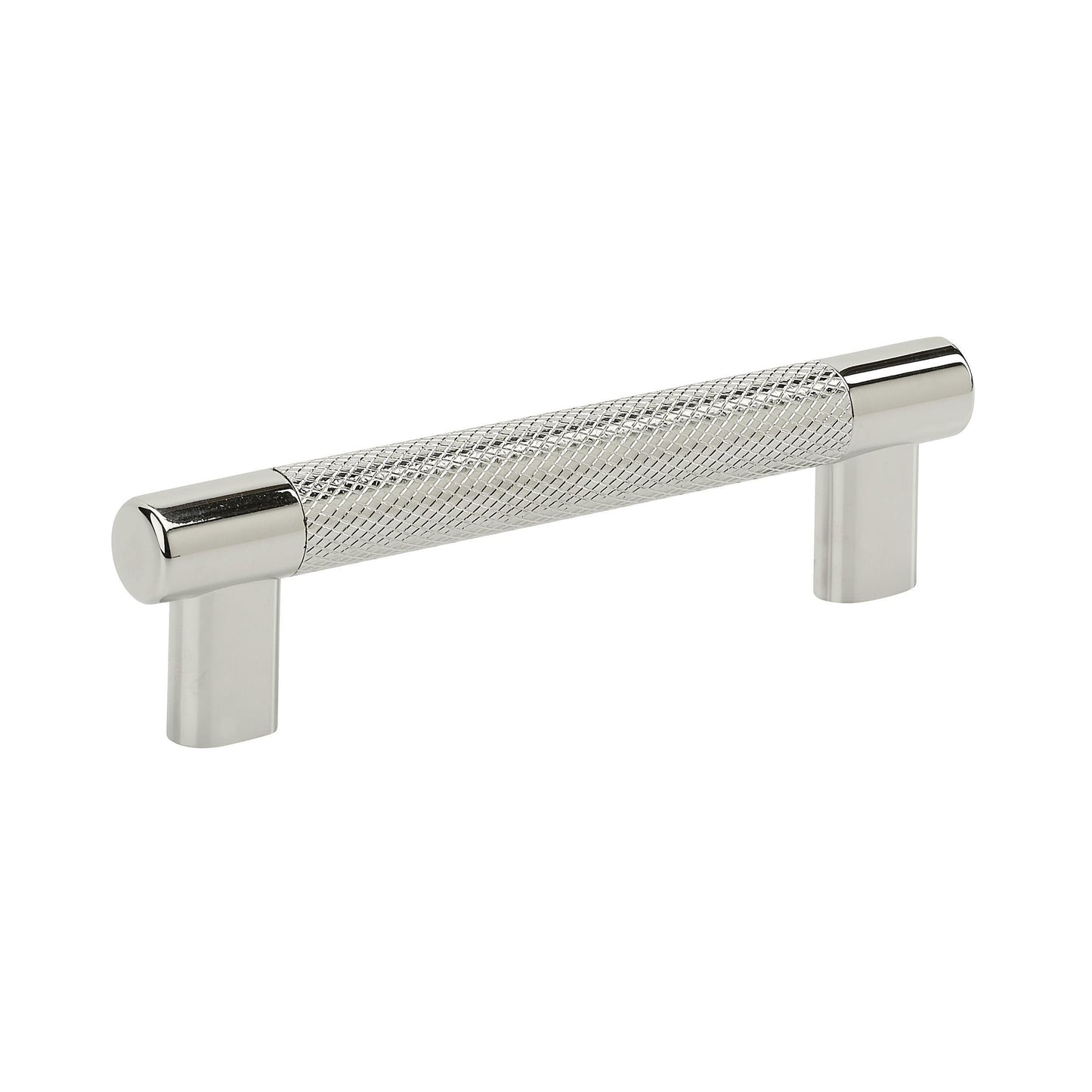Amerock Bronx Pull - 5-1/16 inch (128mm) CTC - Polished Nickel