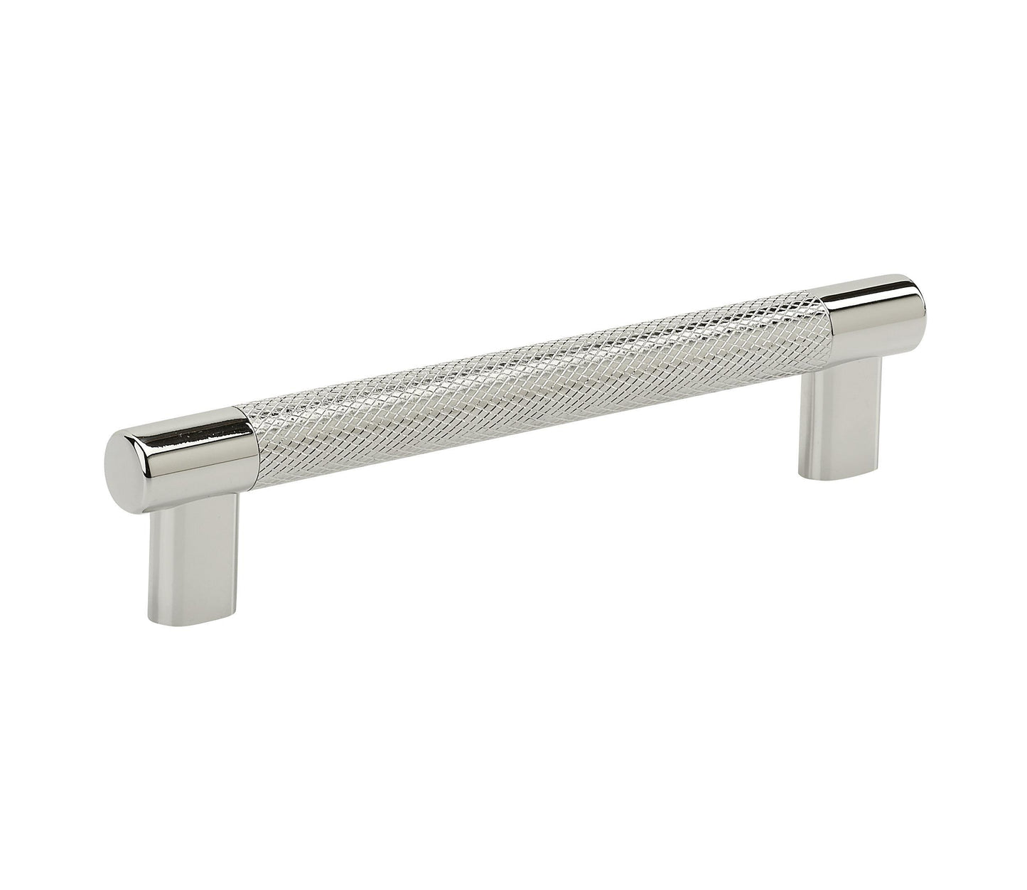 Amerock Bronx Pull - 6-5/16 inch (160mm) CTC - Polished Nickel