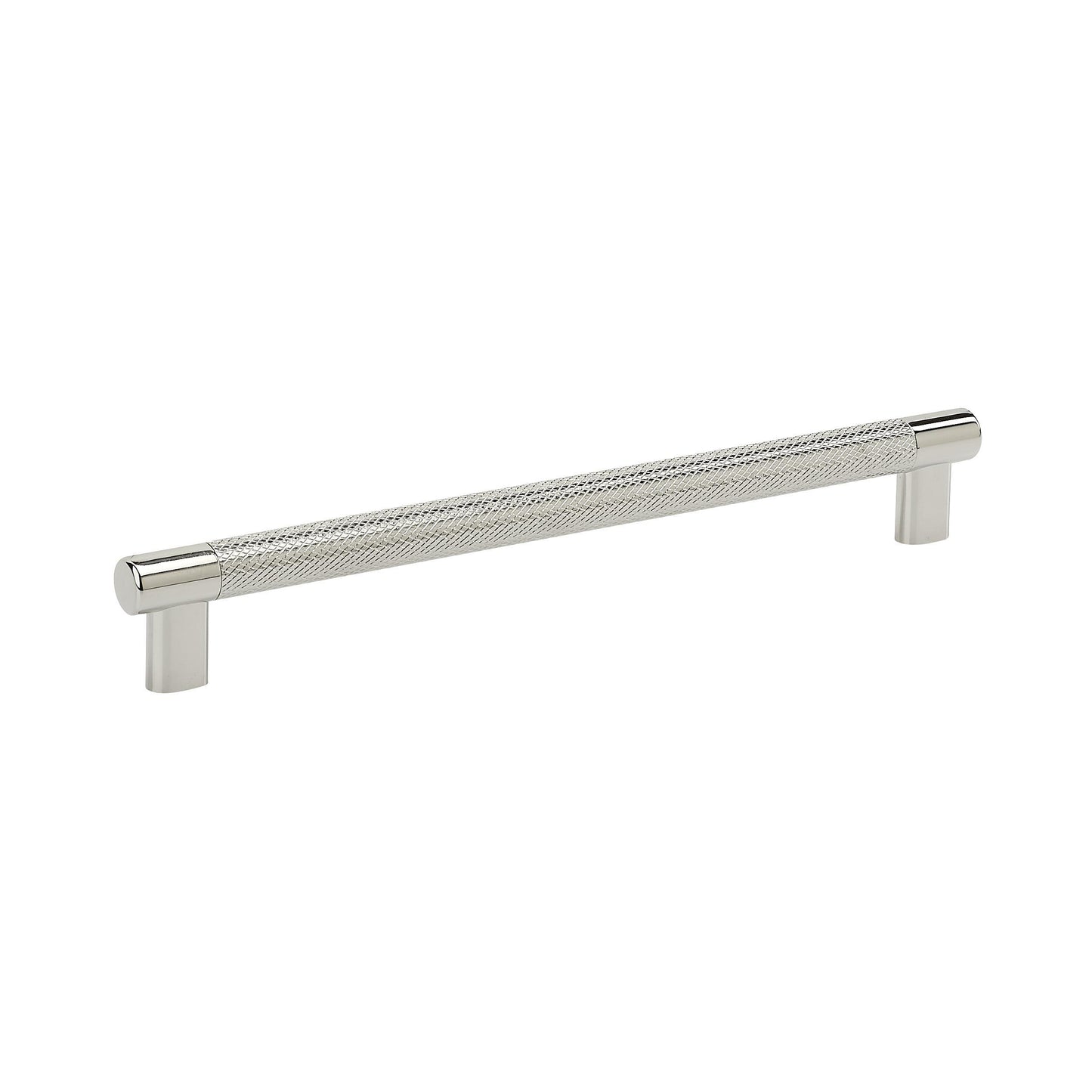 Amerock Bronx Pull - 10-1/16 inch (256mm) CTC - Polished Nickel