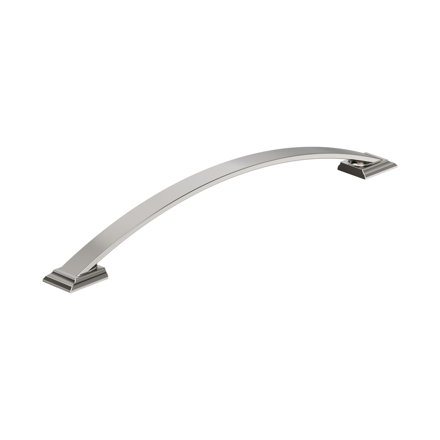 Amerock Candler Pull - 10-1/16 inch (256mm) CTC - Polished Nickel