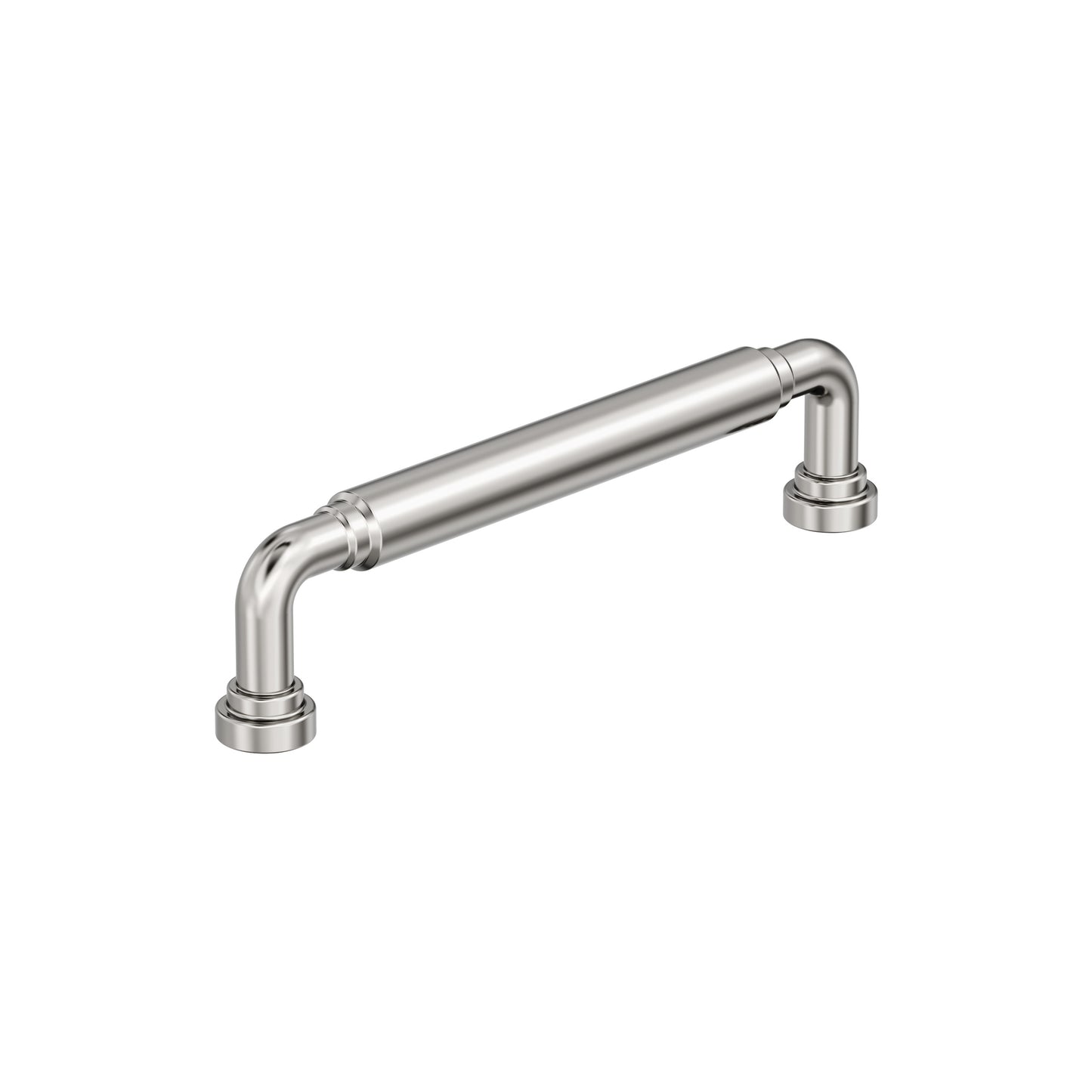 Amerock Coble Pull - 5-1/16 inch (128mm) CTC - Polished Nickel