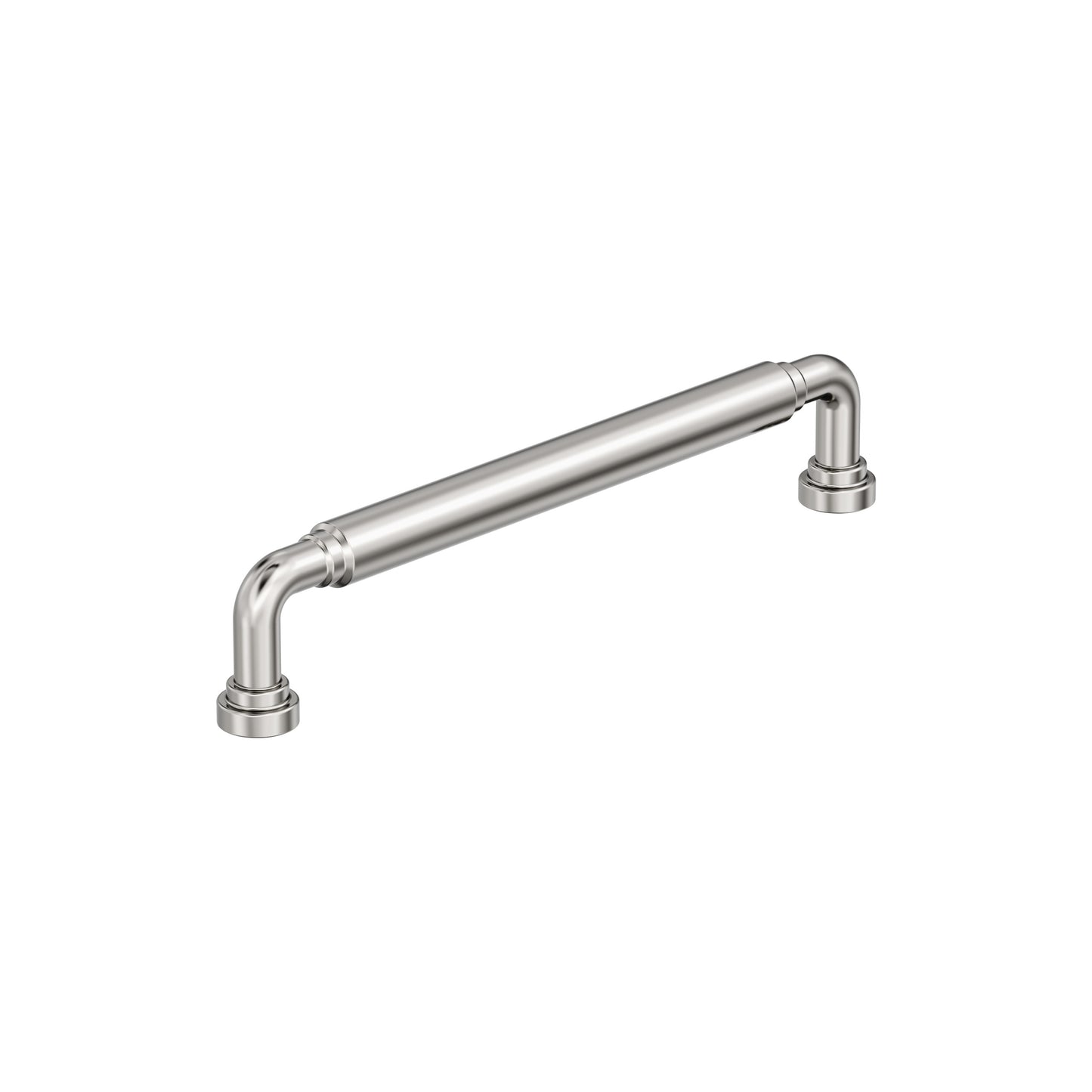 Amerock Coble Pull - 6-5/16 inch (160mm) CTC - Polished Nickel