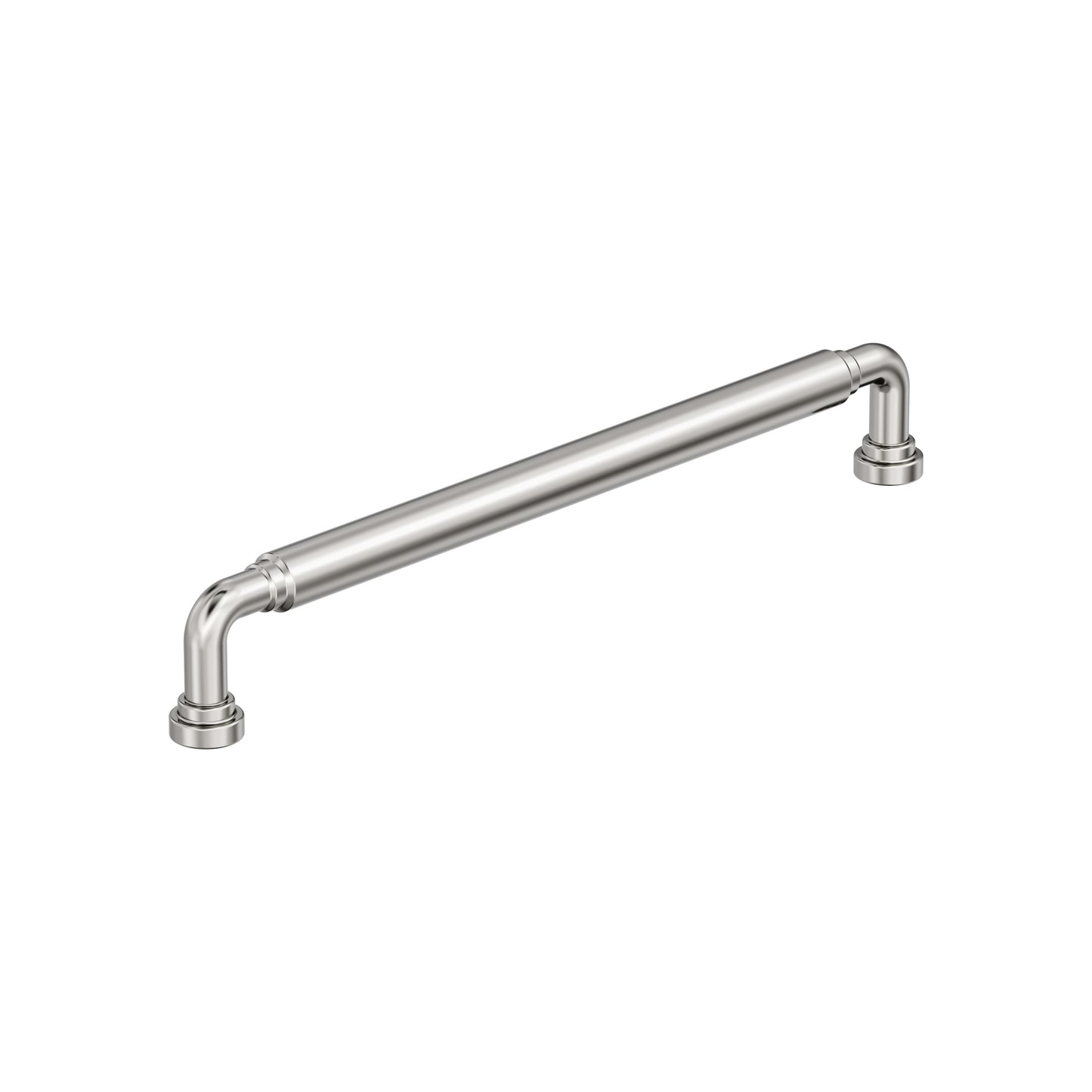 Amerock Coble Pull - 8-13/16 inch (224mm) CTC - Polished Nickel