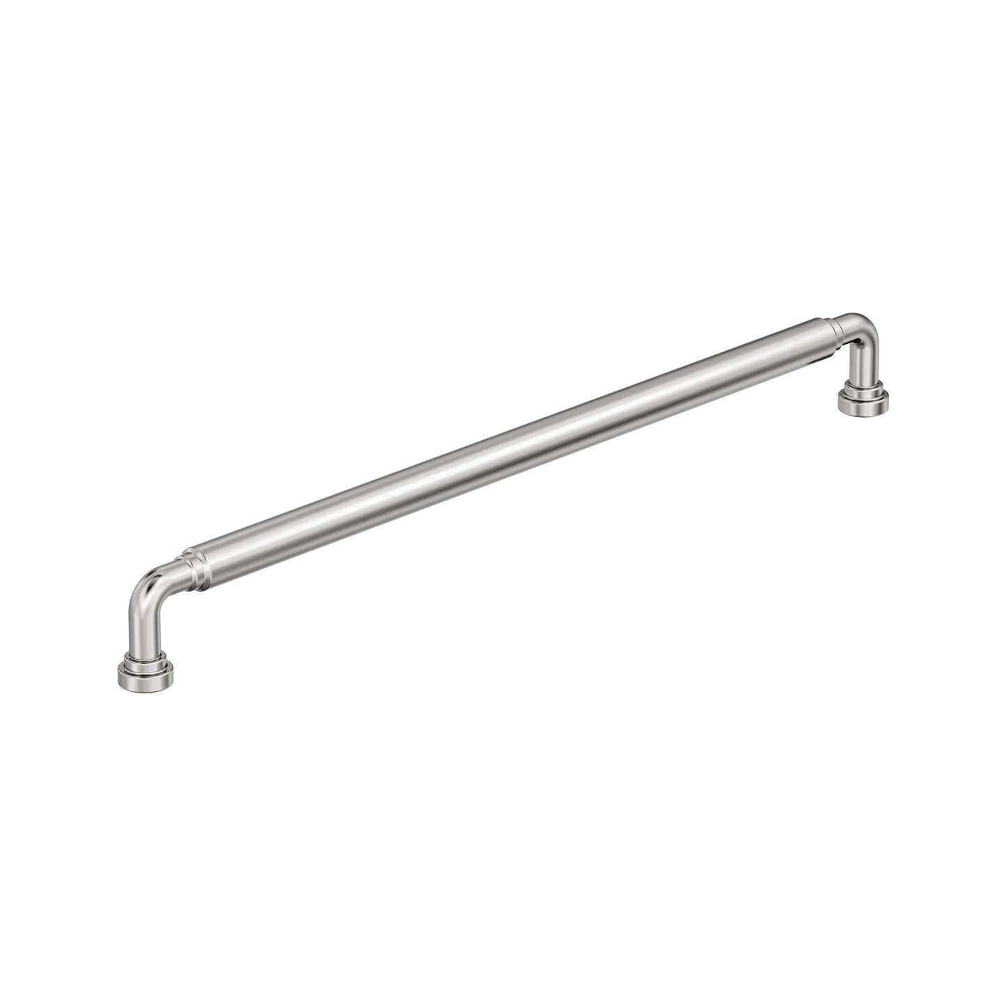 Amerock Coble Pull - 12-5/8 inch (320mm) CTC - Polished Nickel