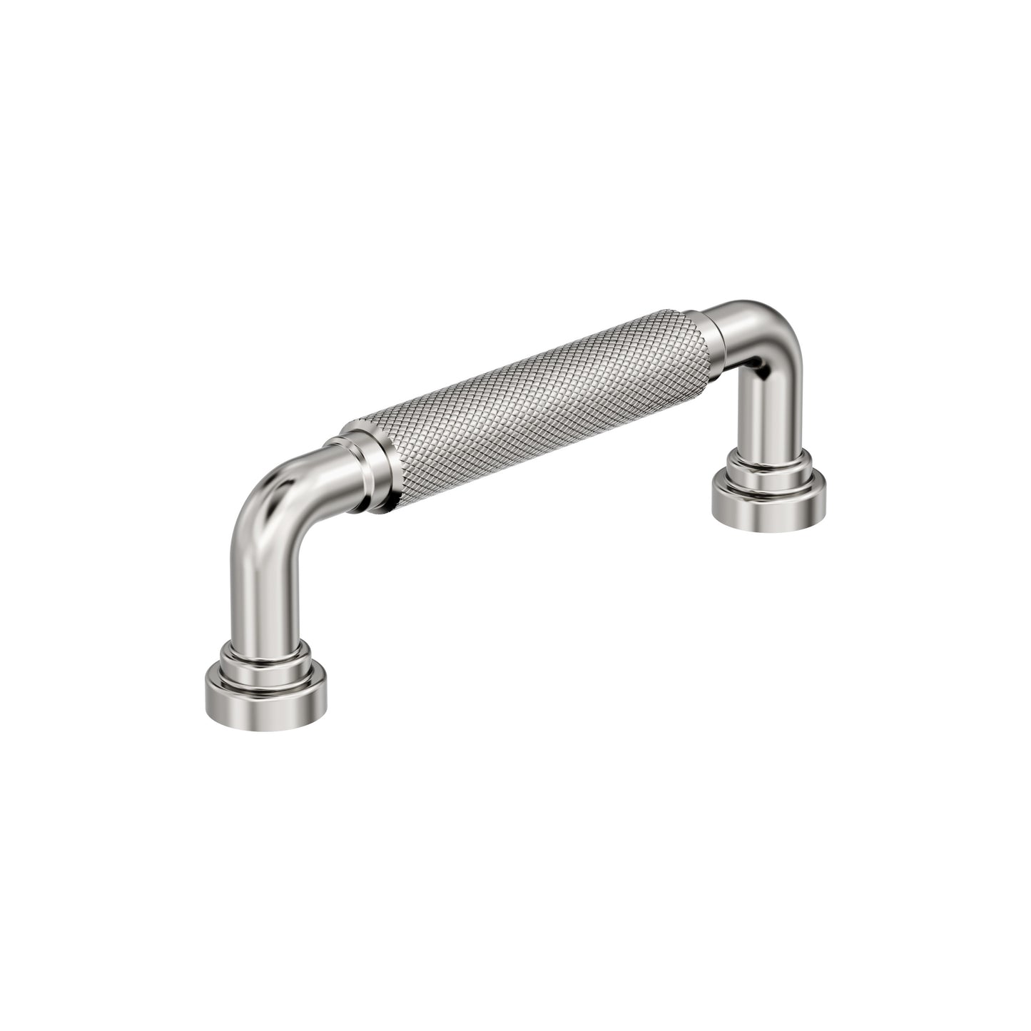 Amerock Collet Pull - 3-3/4 inch (96mm) CTC - Polished Nickel