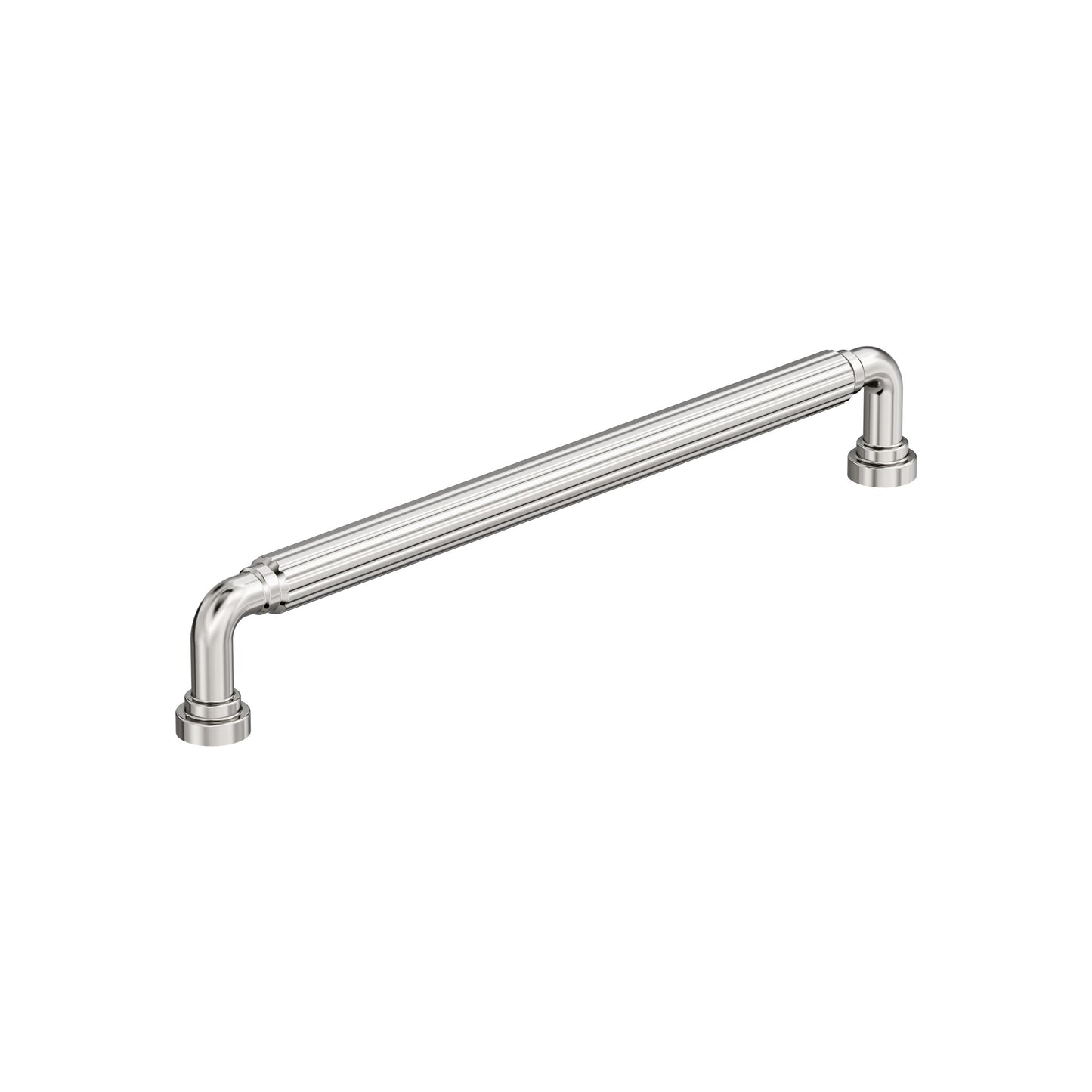 Amerock Cowrie Pull - 8-13/16 inch (224mm) CTC - Polished Nickel