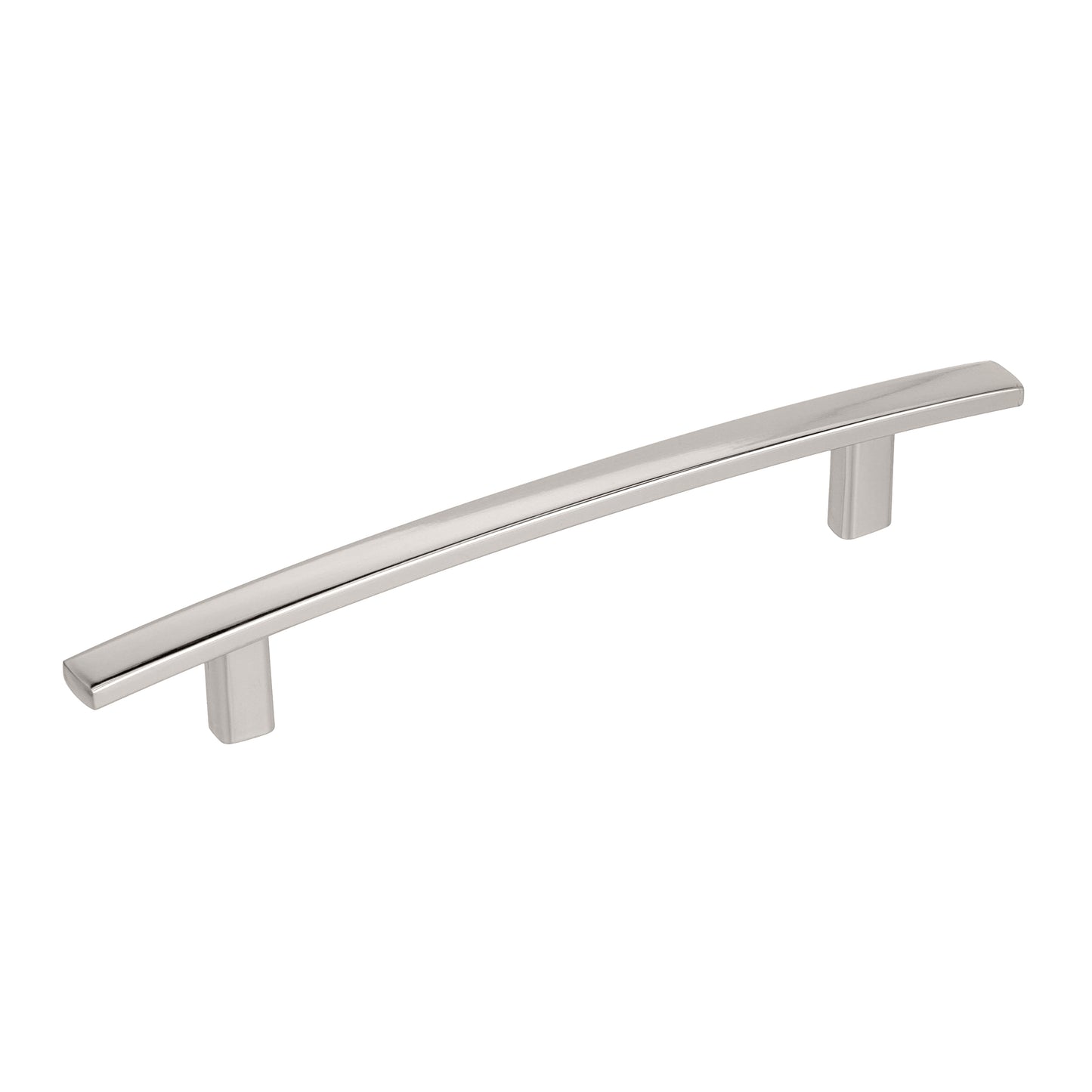 Amerock Cyprus Pull - 5-1/16 inch (128mm) CTC - Polished Nickel