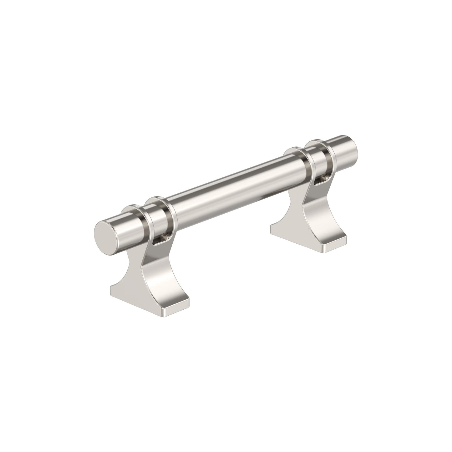 Amerock Davenport Pull - 3 inch (76mm) CTC - Polished Nickel