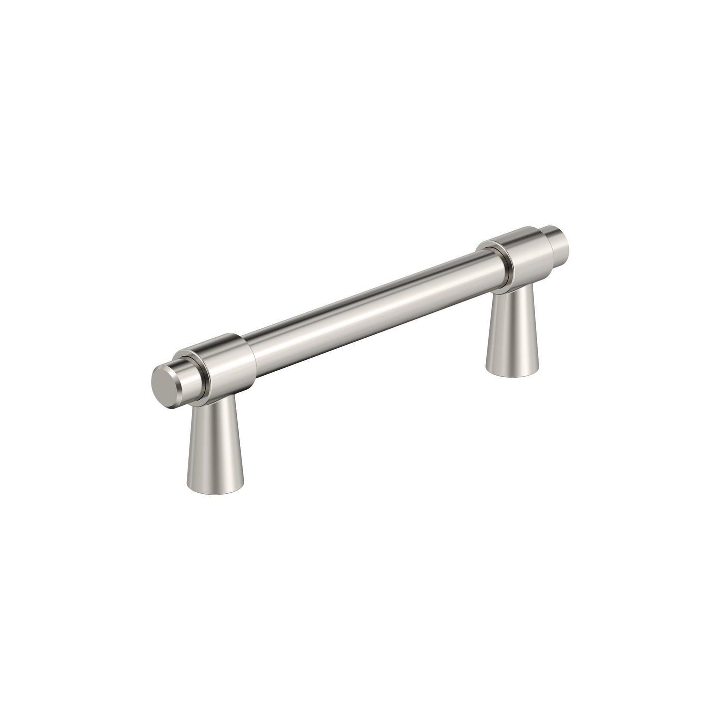 Amerock Destine Pull - 3-3/4 inch (96mm) CTC - Polished Nickel