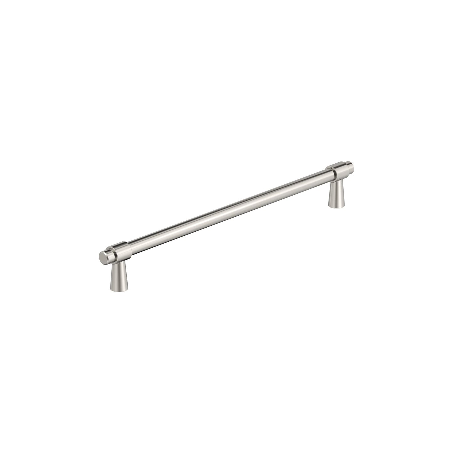 Amerock Destine Pull - 8-13/16 inch (224mm) CTC - Polished Nickel